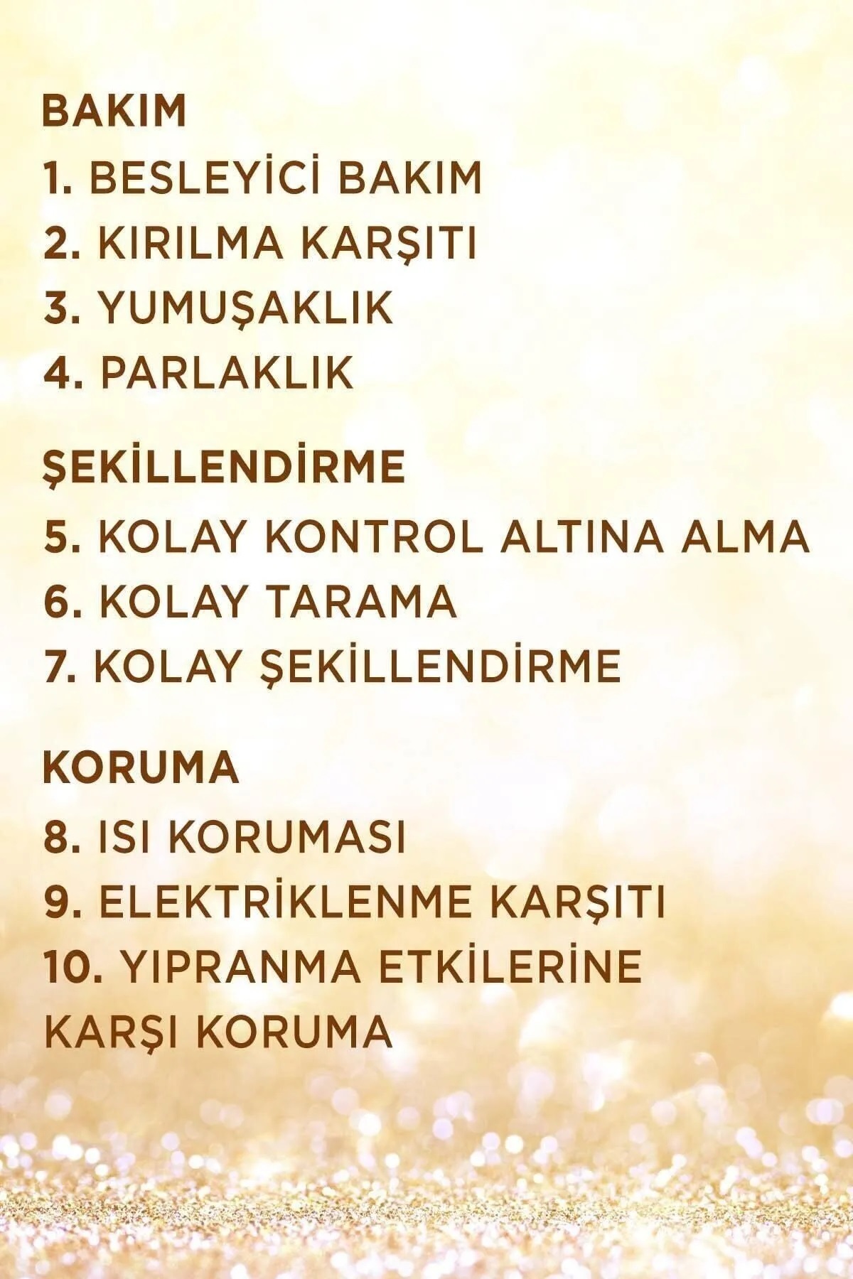 Mucizevi Yağ 10 Etki 1 Arada Saç Güzelleştirici Sprey Serum 150ml+Saç Açıcı Tarak — ElseveTarakSet — تصویر 5 از 7