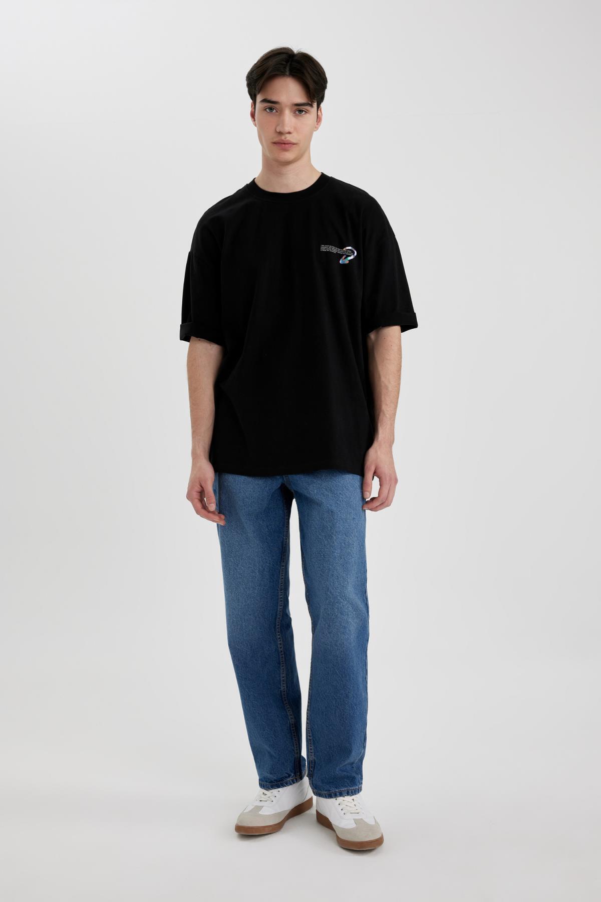 تی شرت مردانه دفاکتو | B8949AX24SM Defacto - Image 3