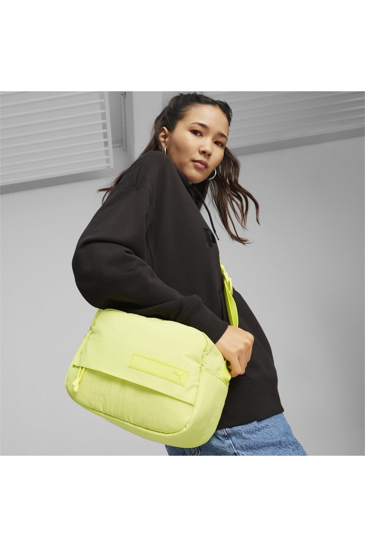Puma shoulder sales bag yellow