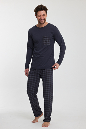 PİJAMORE Bayram Erkek Pijama Takımı,cep Detaylı,100% Pamuk,çeyizlik,damatlık
