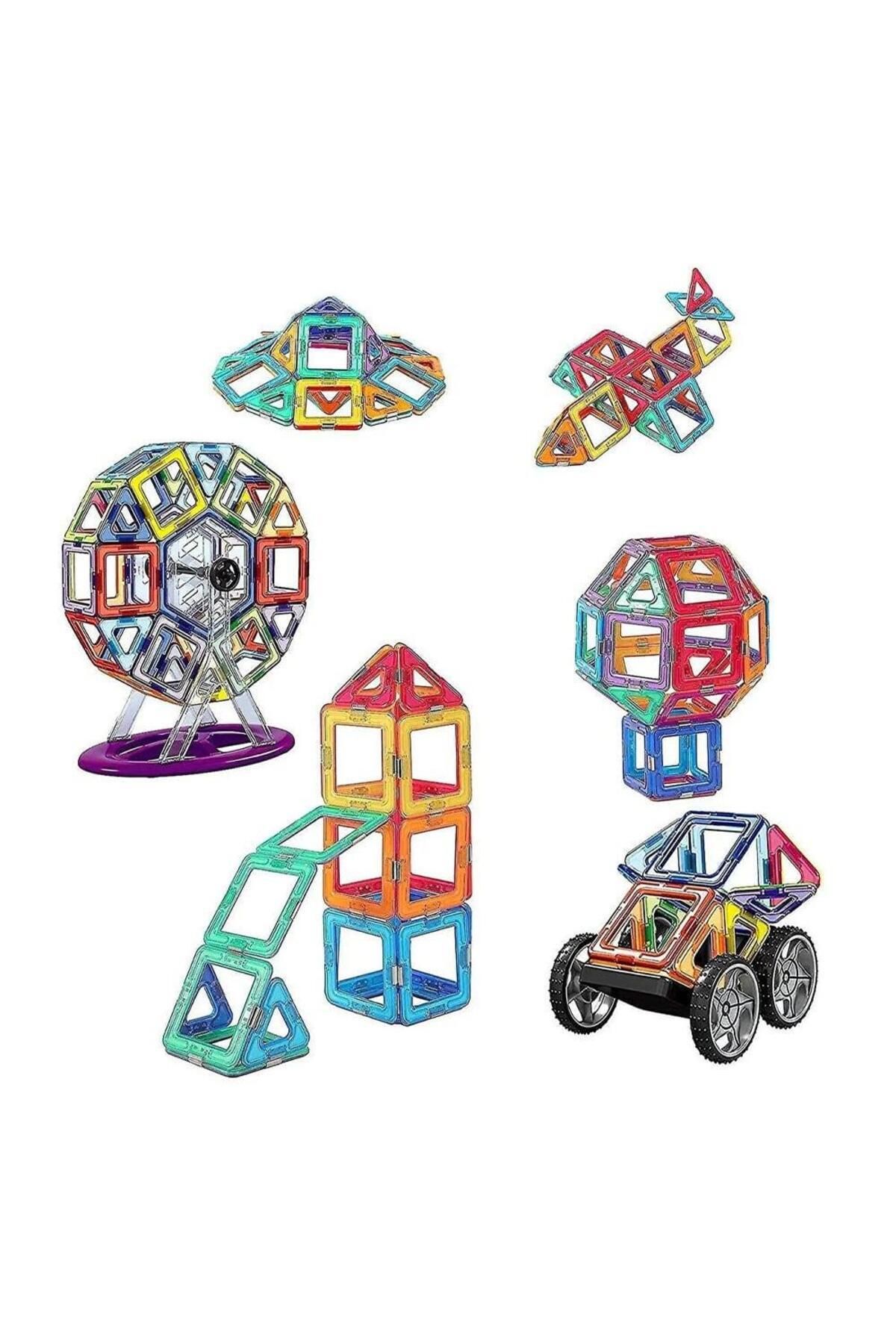 Oyuncakmatik-Magical Building Educational Magnetic Magic Building Block Set 155 Pieces 5