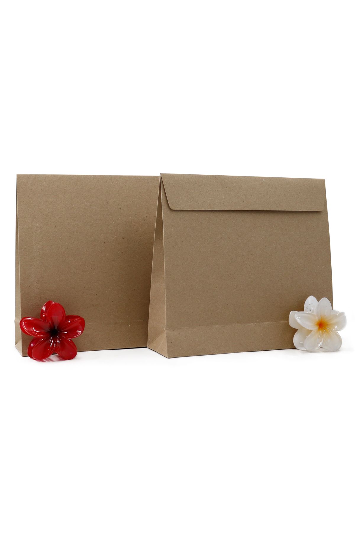 reprodesign Premium Kraft 25 X 23 X 7 Cm 2 Buc. Plicuri Pentru Cadou Cu Bandă La Gură, Pachet Cadou, Pungă Cadou - One Size