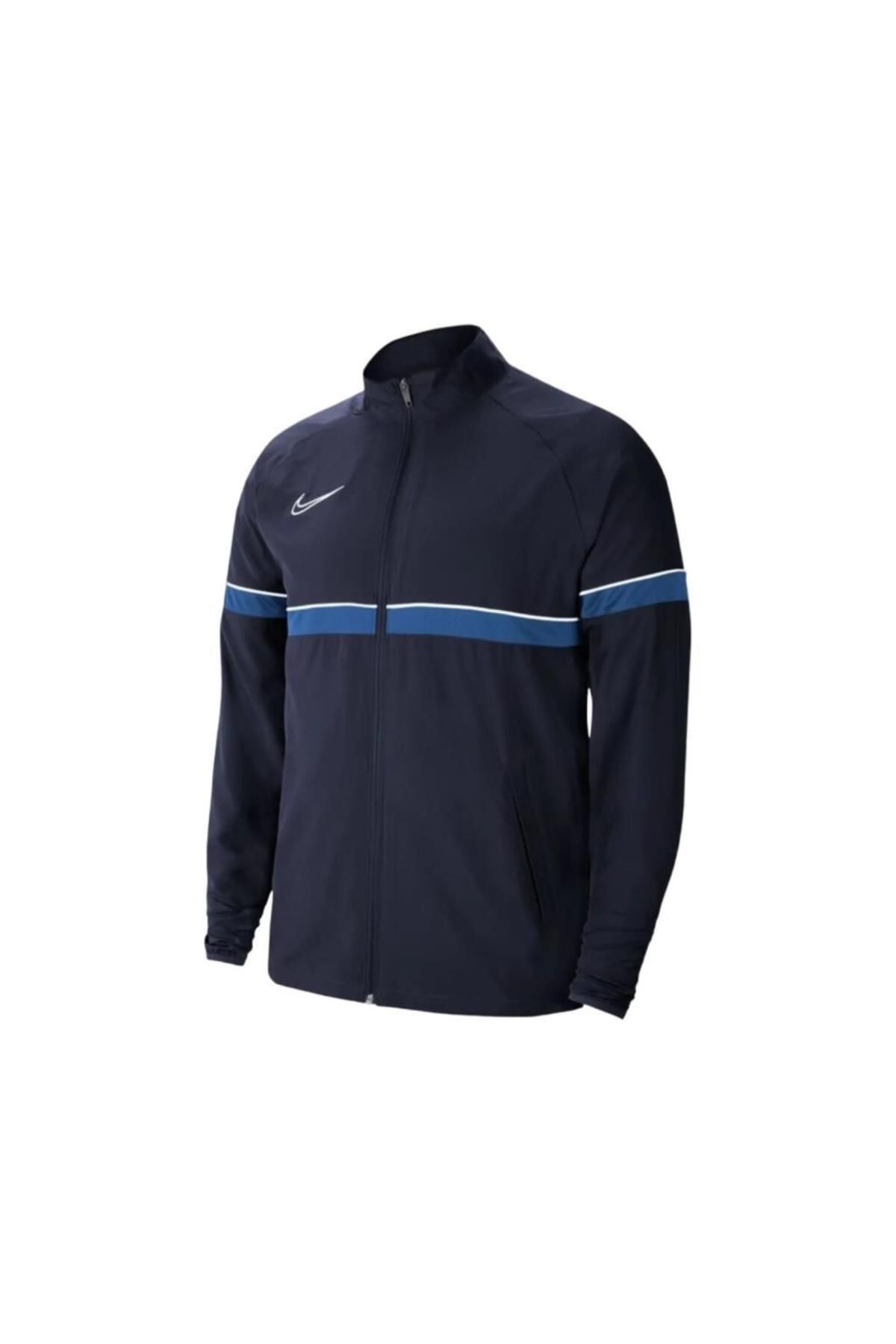 Nike dri fit sale academy tracksuit blue