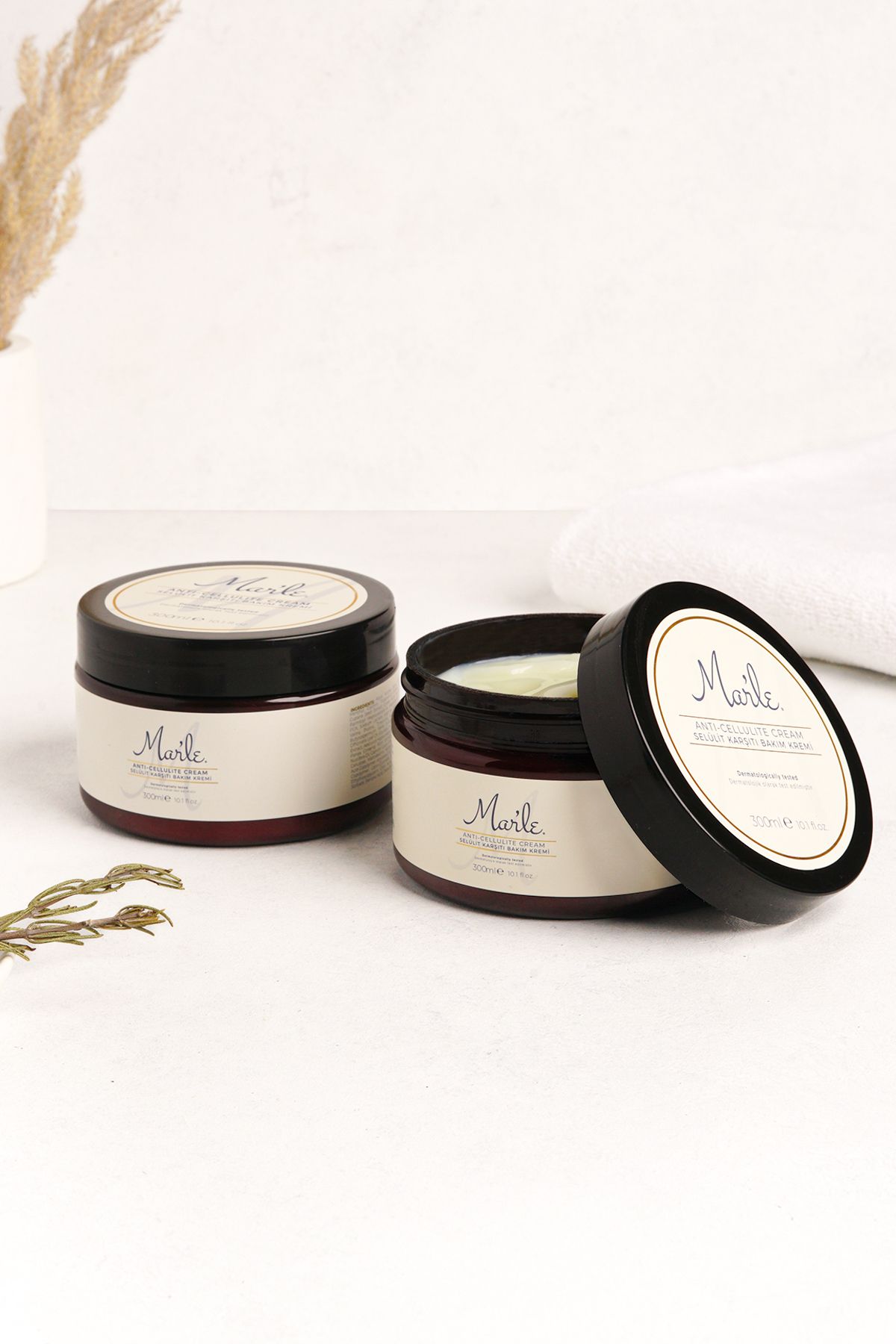 MAR'LE-2 Pack Anti-Cellulite Care Cream 2 X 300 ml 5
