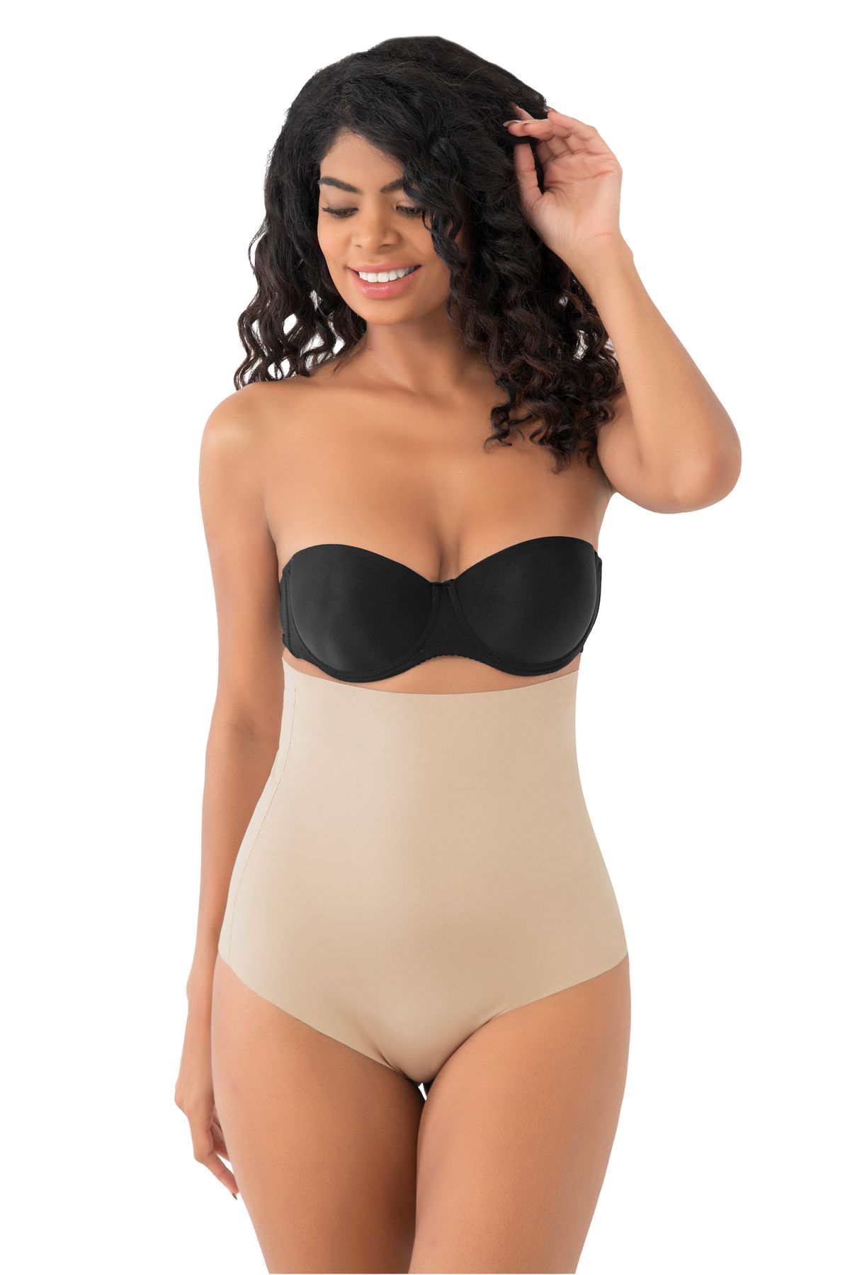 MEBA-Size 2 Slimming Non-Marking Non-Slip Laser Cut High Waist String Corset 3