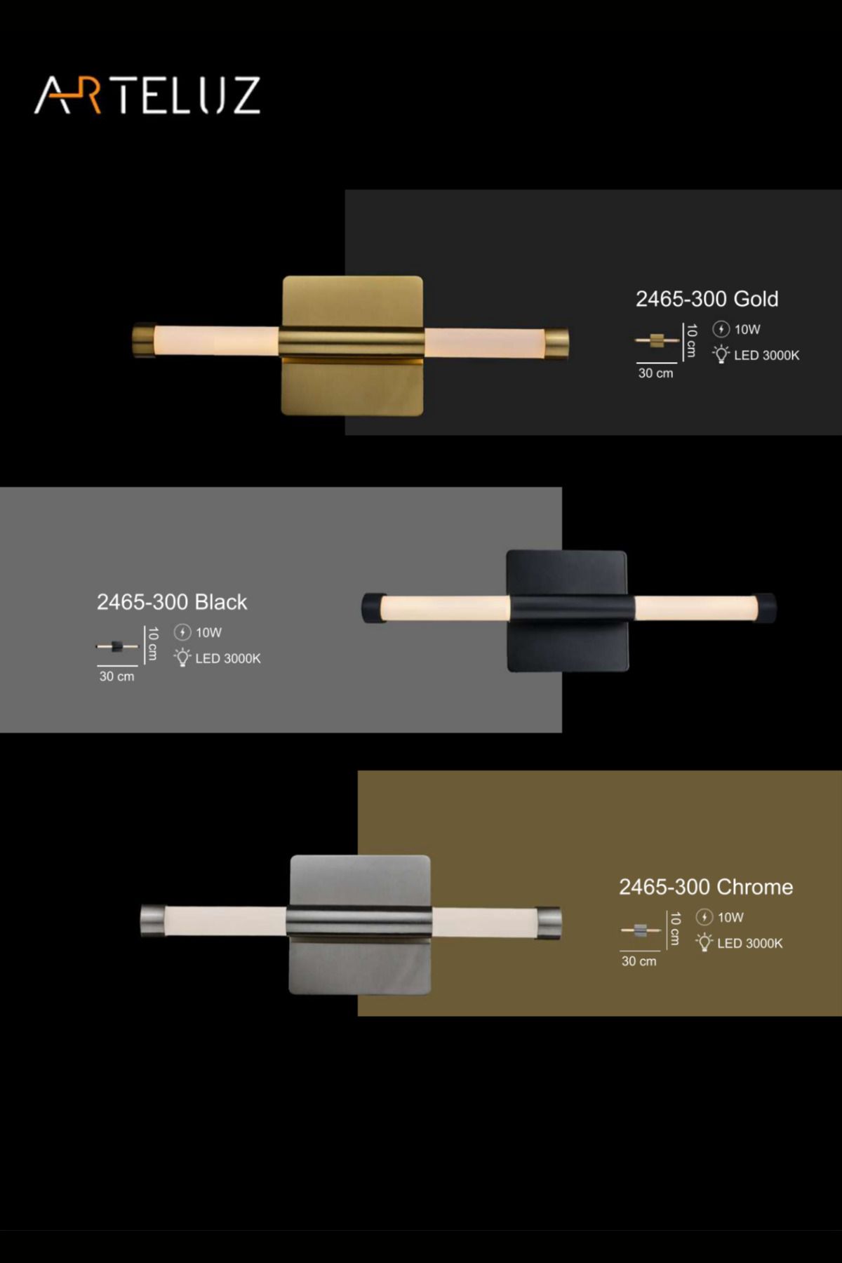 ARTELUZ-MODERN STICK LED MODEL SCONCE 2