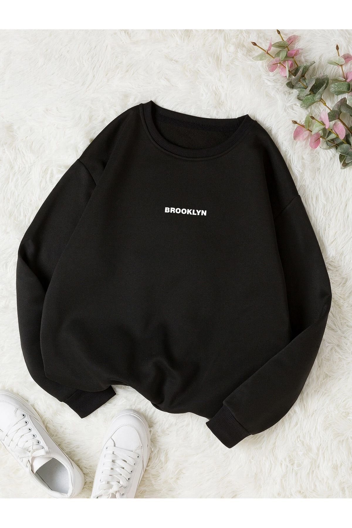 téton avant de luniversité brooklyn sweat short oversize