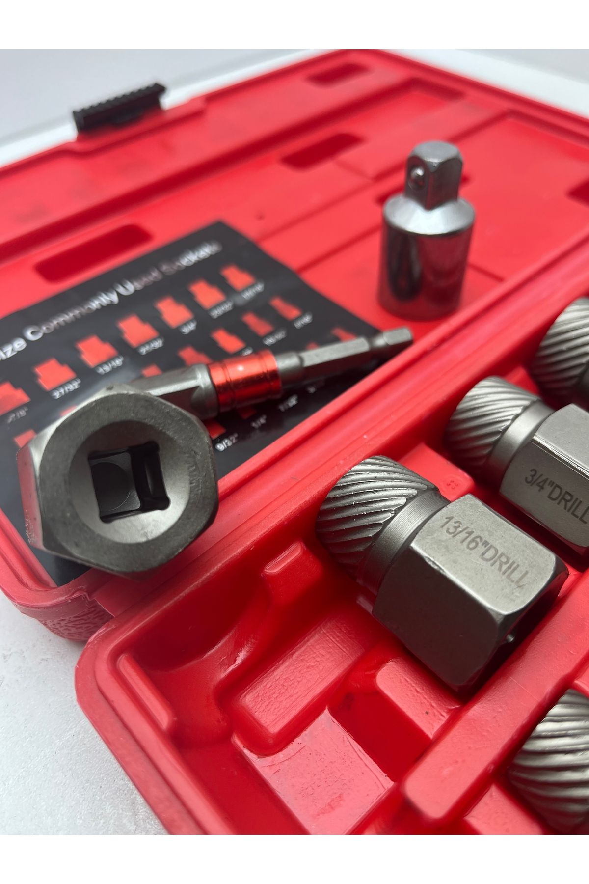 ÜLKÜ HIRDAVAT-Damaged Screw Extractor Set, 25Pcs Easy Release Stripped Screw Extractor Set, Broken Bolt Extractor 3