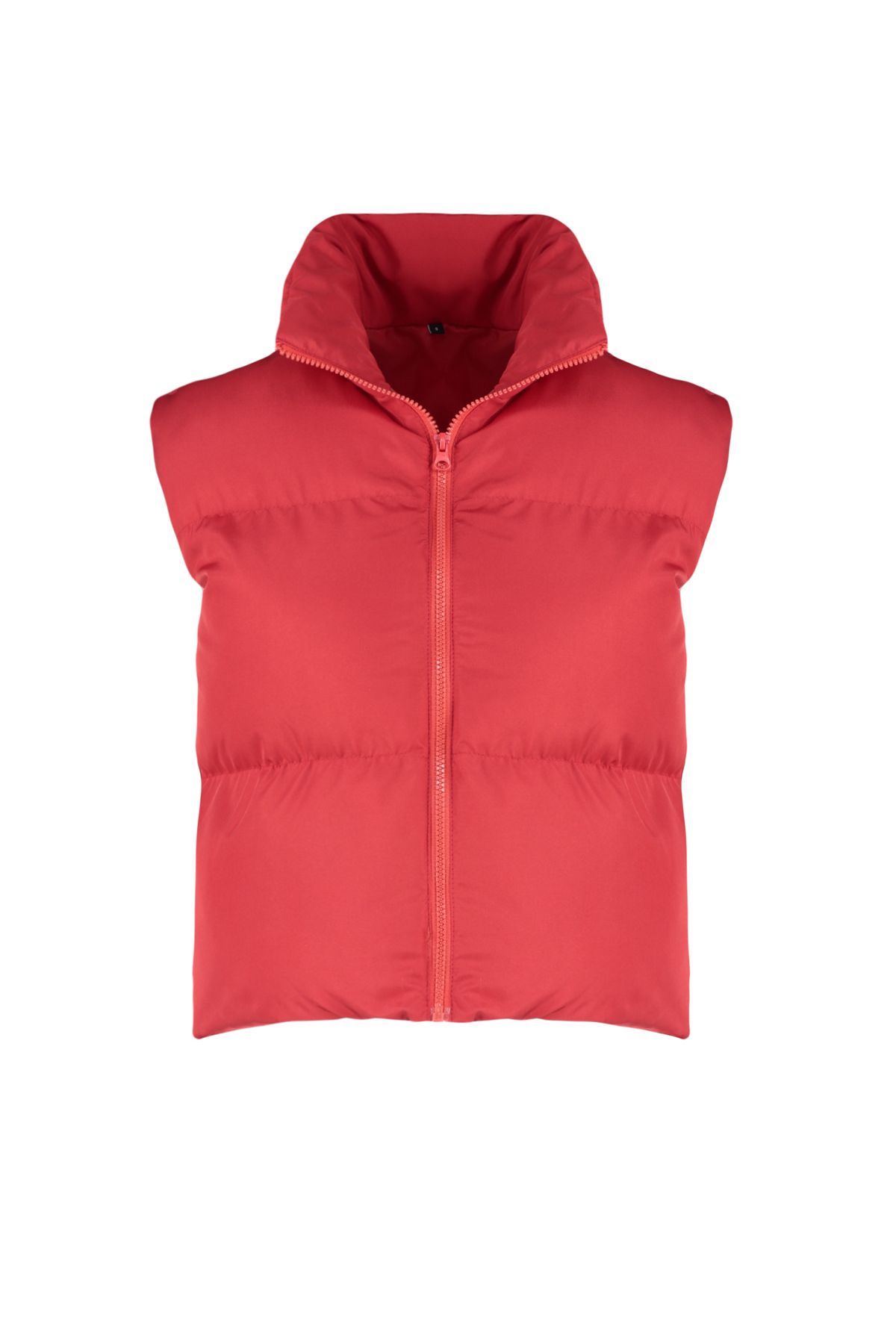 Trendyol Collection-Piros vízlepergető puffermellény TWOAW23YE00059 7