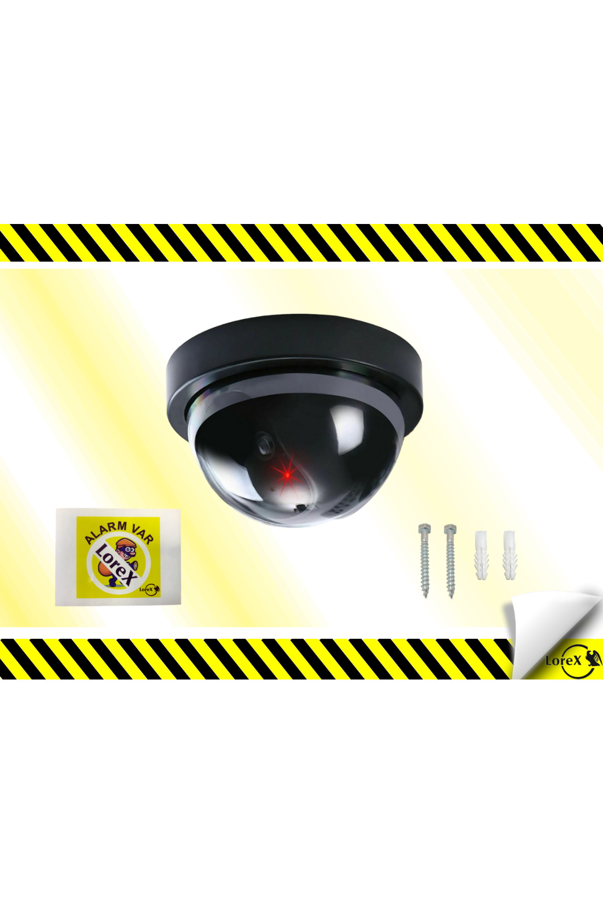 LOREX LR-SK04 Caydırıcı Sahte Dome Kamera