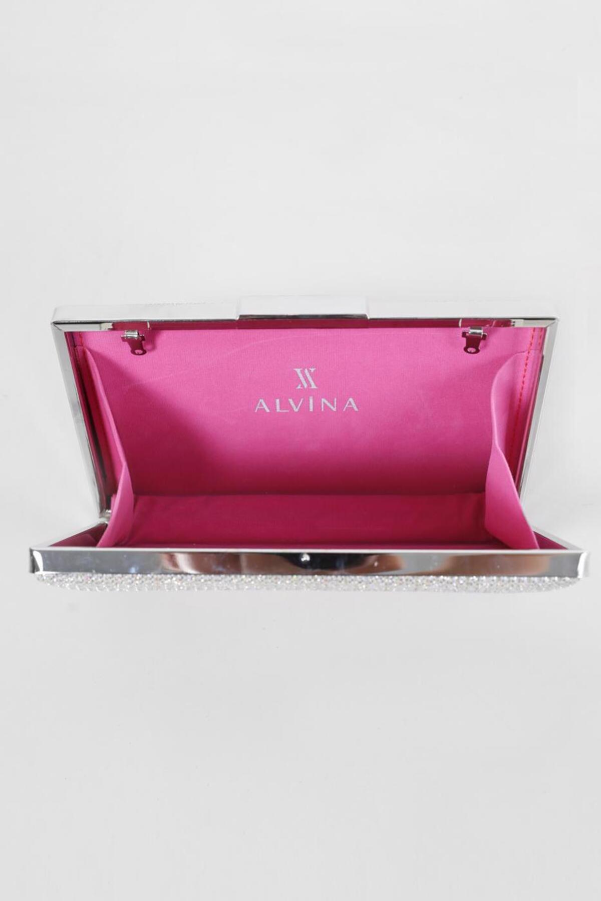 کیف رودوشی زنانه برند آلوینا Alvina اصل 23YCNT000035 - تصویر 3