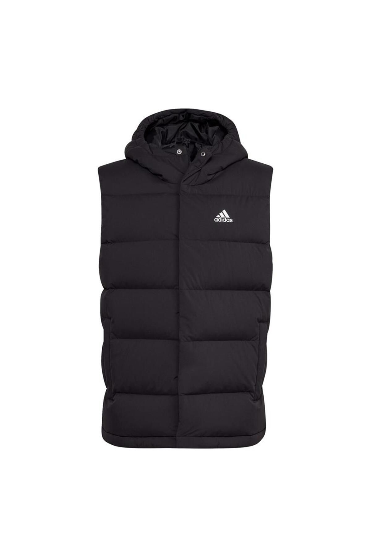 Adidas black vest hot sale