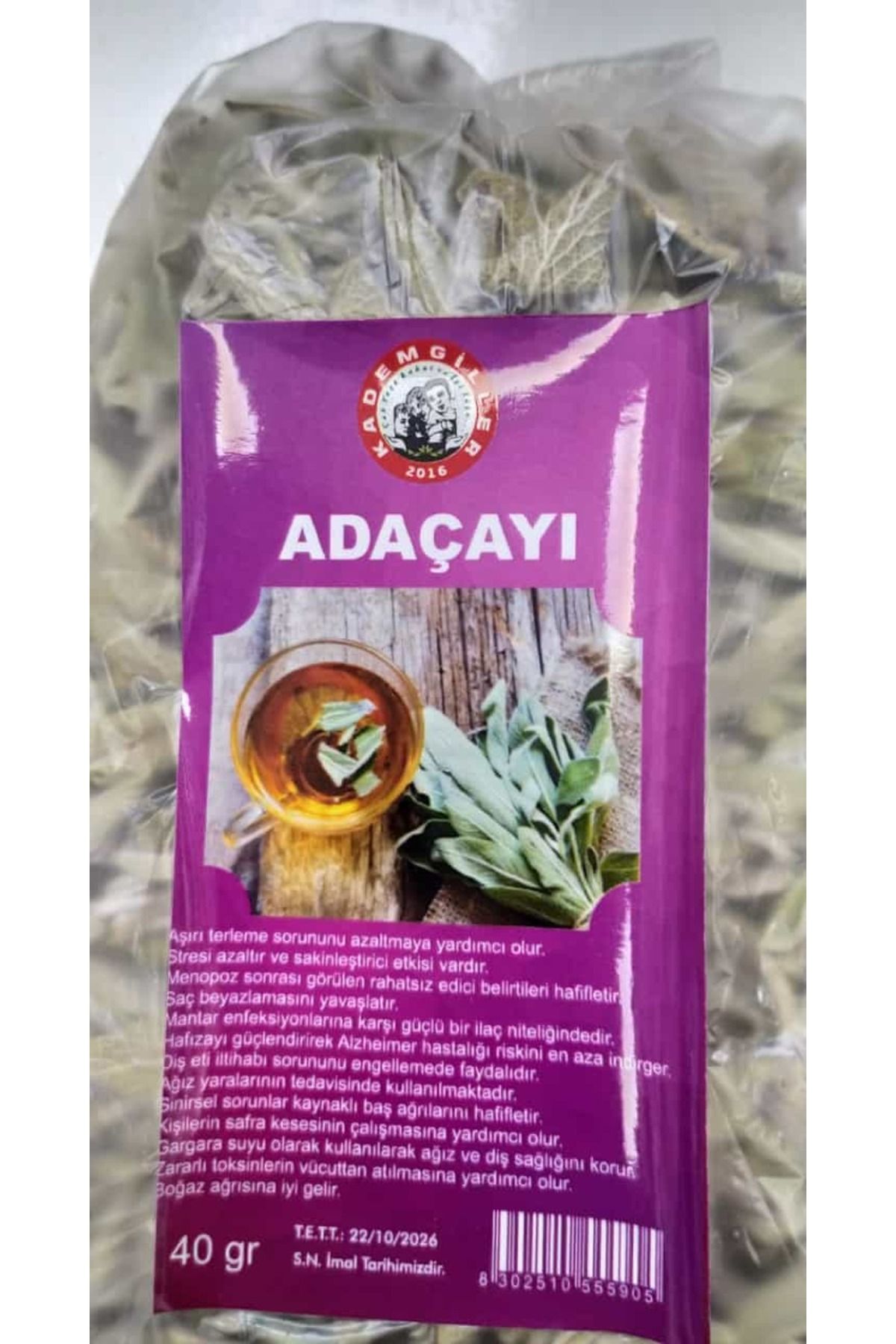 adaçayı 40gr x 2 adet