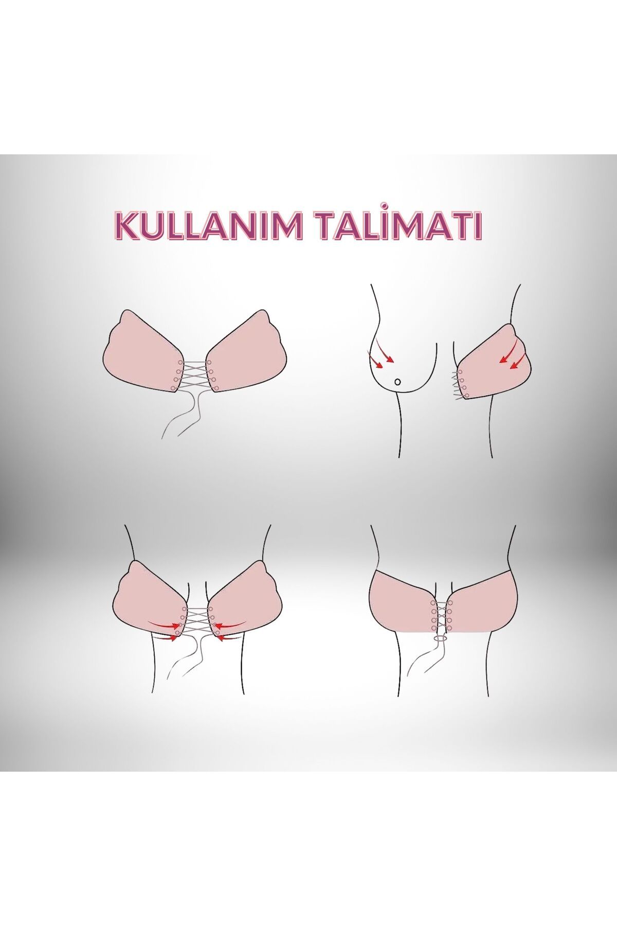 SEBURAM COLLECTION-Strapless Invisible Silicone Adhesive Breast Shaping Strapless Bra 3