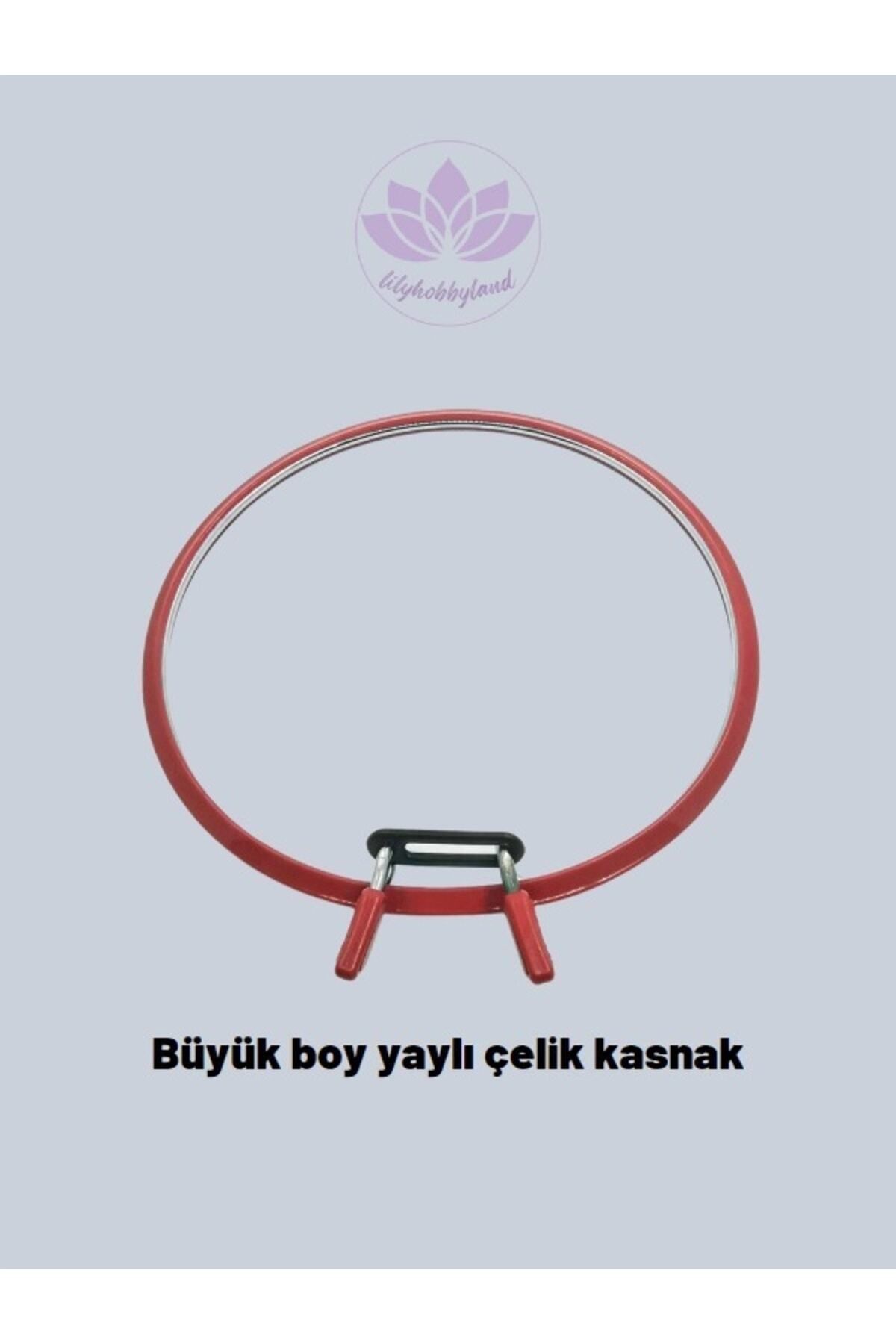 LİLYHOBBYLAND-Wire Breaking Henna Set Kit (Red Color Square Tulle, 3 Pieces of Crown Wire Breaking Wire and Large Spring Pulley) 5