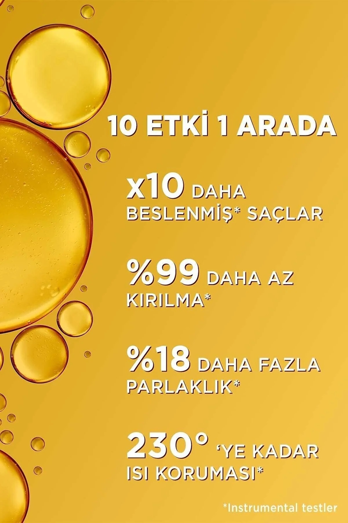 Mucizevi Yağ 10 Etki 1 Arada Saç Güzelleştirici Sprey Serum 150ml+Saç Açıcı Tarak — ElseveTarakSet — تصویر 4 از 7