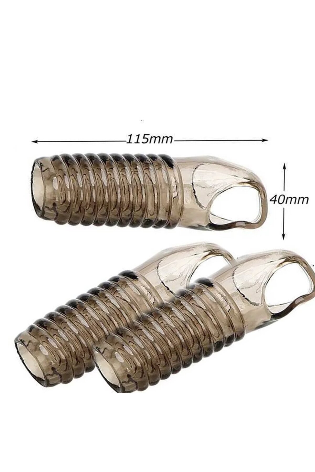 Tırtıklı Haz Artırıcı Penis Kılıfı, Uzun Süre 3