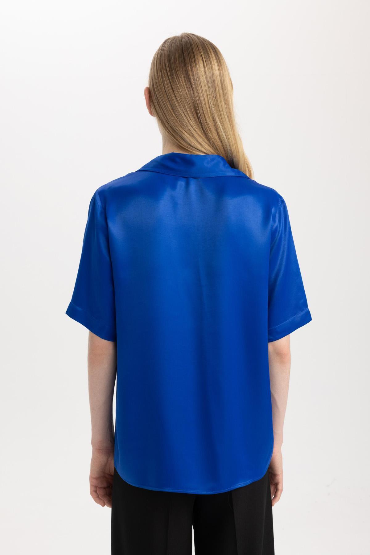 شومیز زنانه دفاکتو | C3218AX24SM Defacto - Image 7