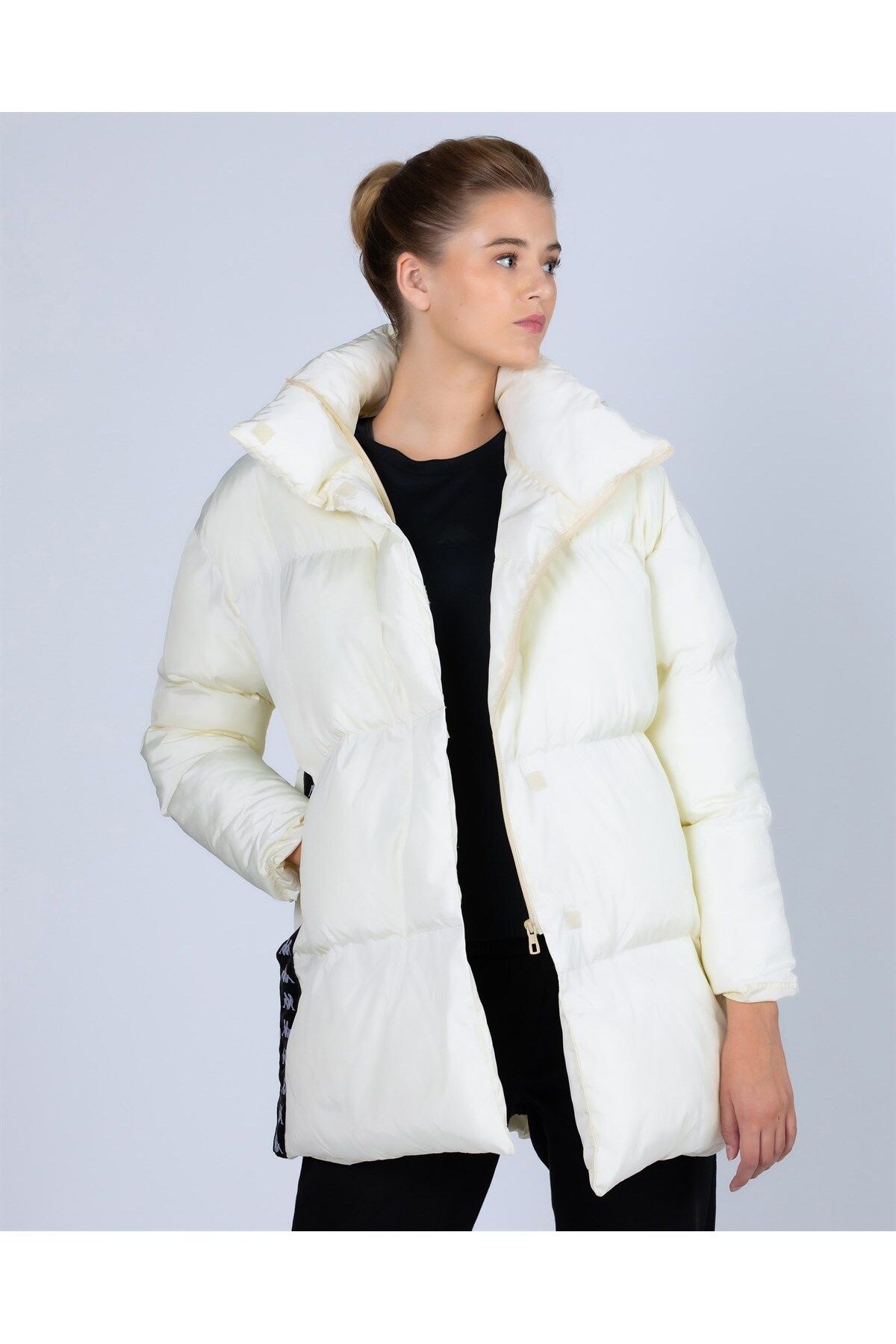 Beige kappa jacket best sale