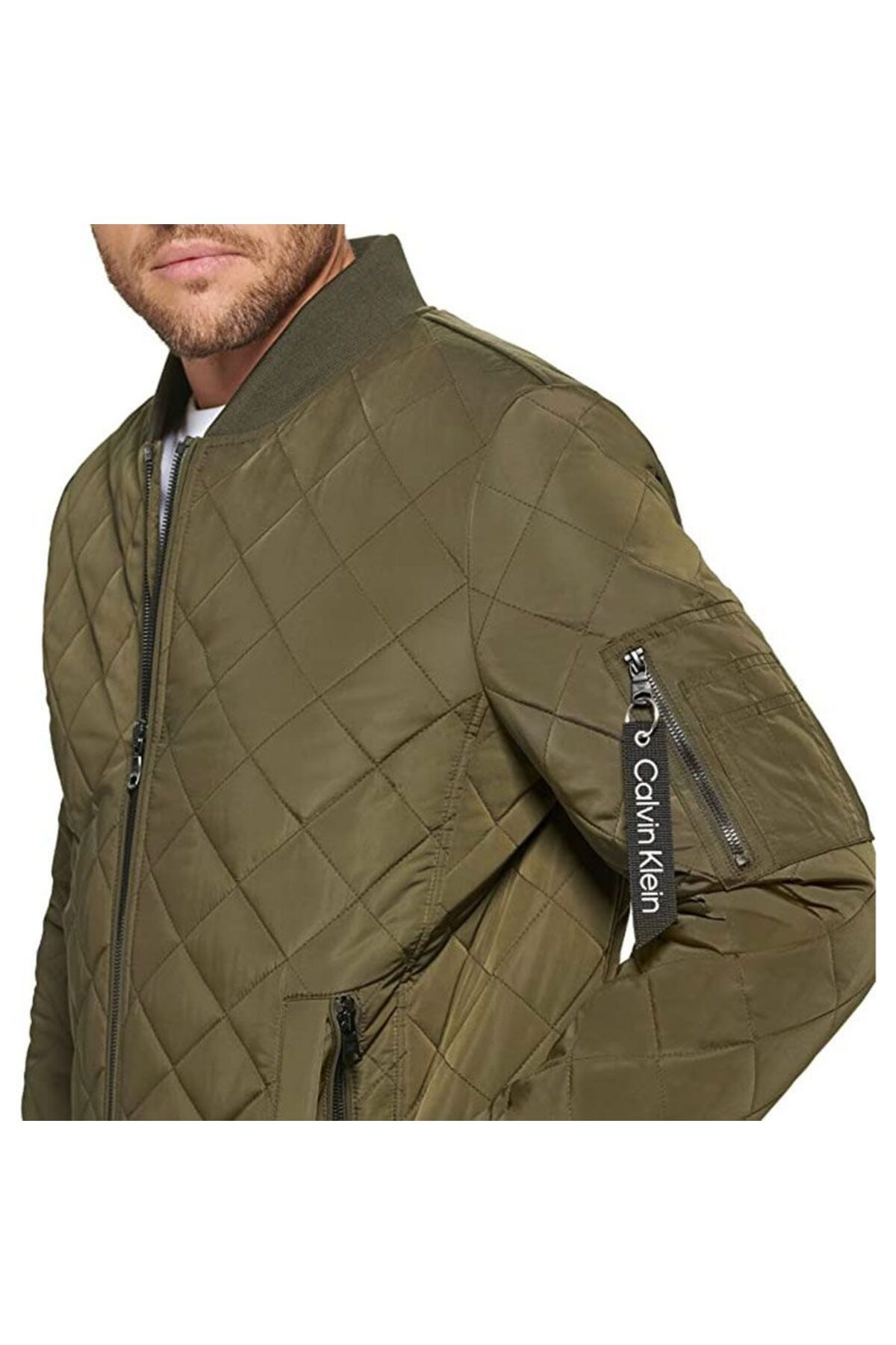 Calvin klein khaki jacket 2025