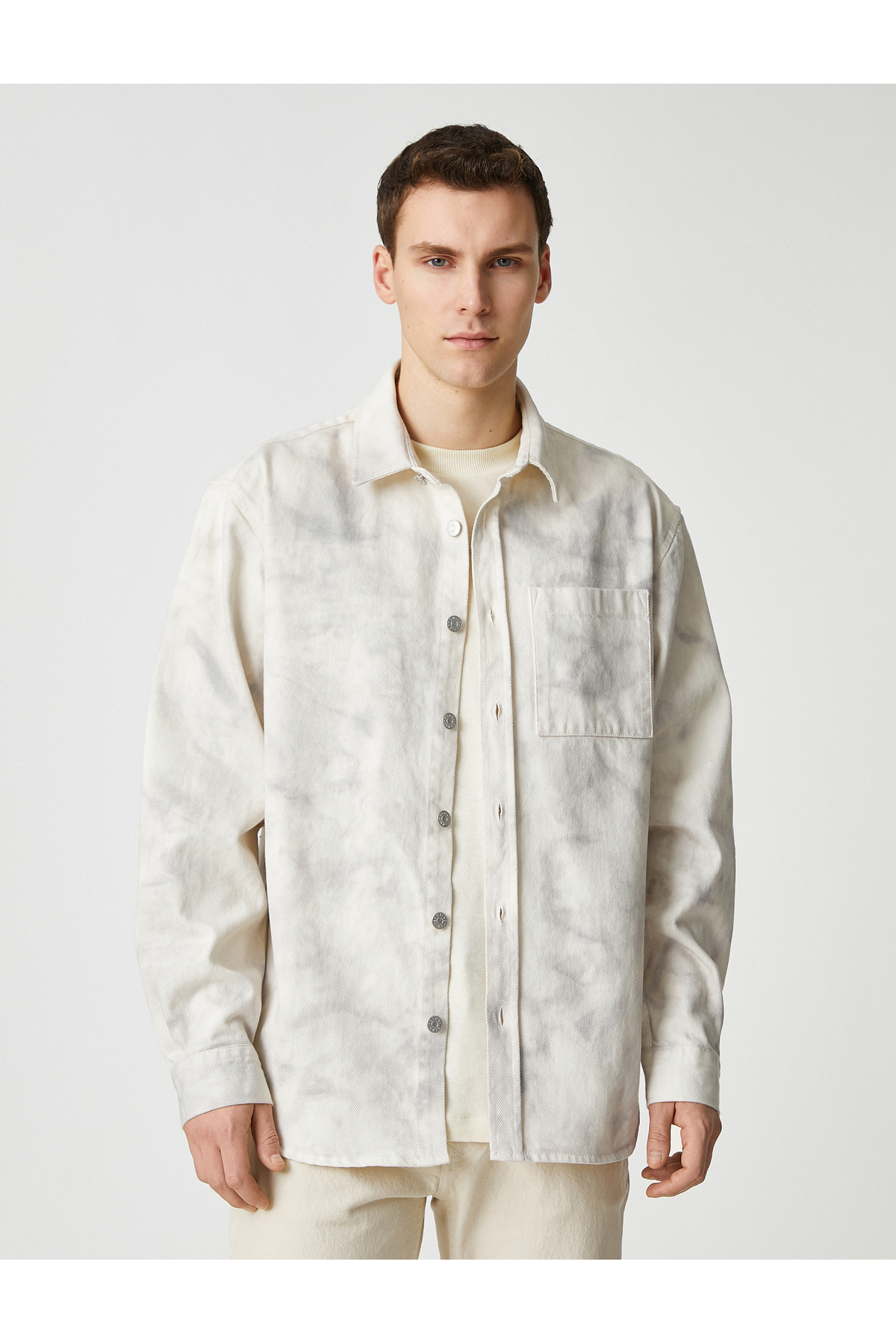 پیراهن مردانه کوتون | 3SAM60240HW Koton - Image 3