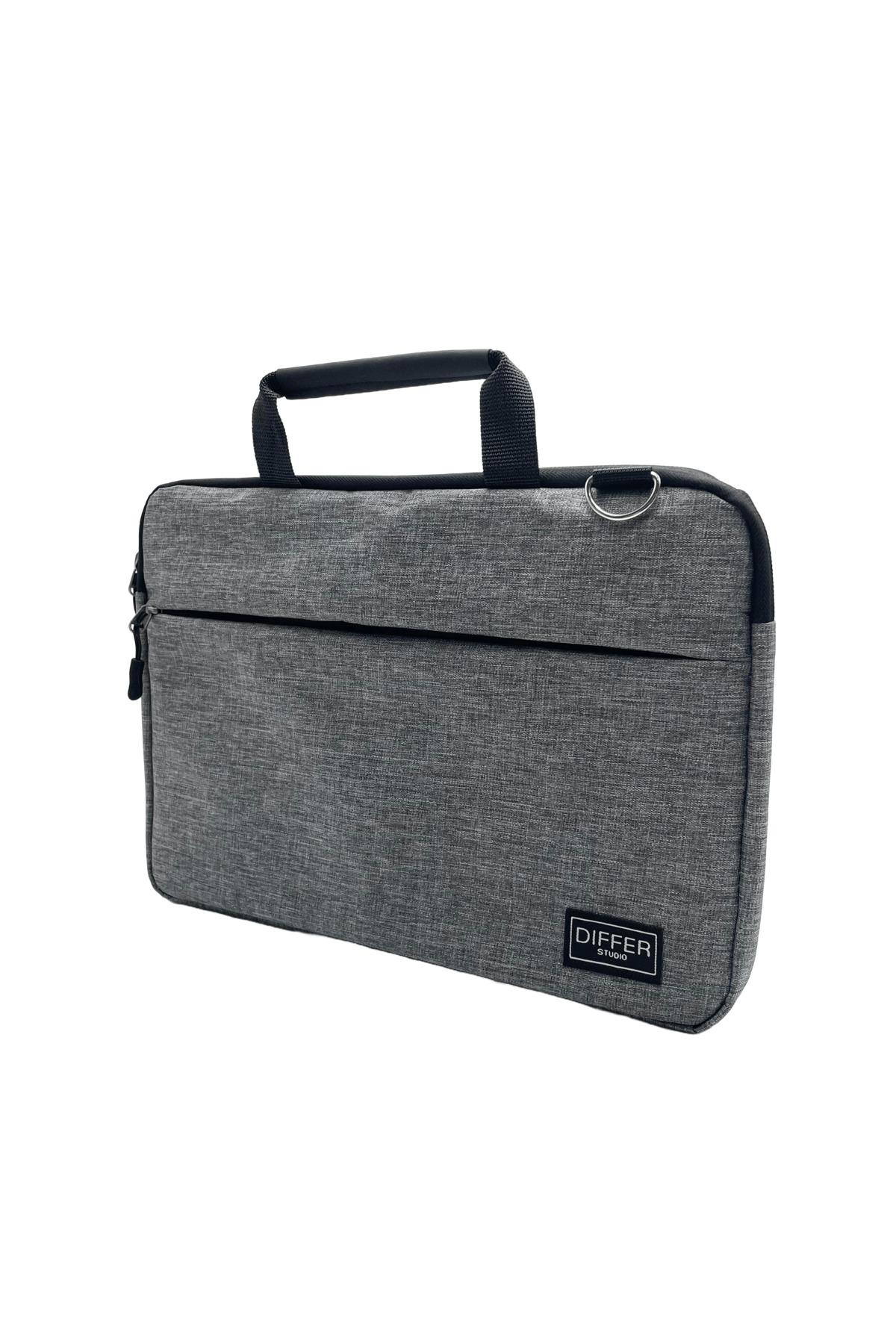 13-13.3-14'' Inch Grey Unisex Waterproof Strap/laptop/macbook/notebook/case/bag