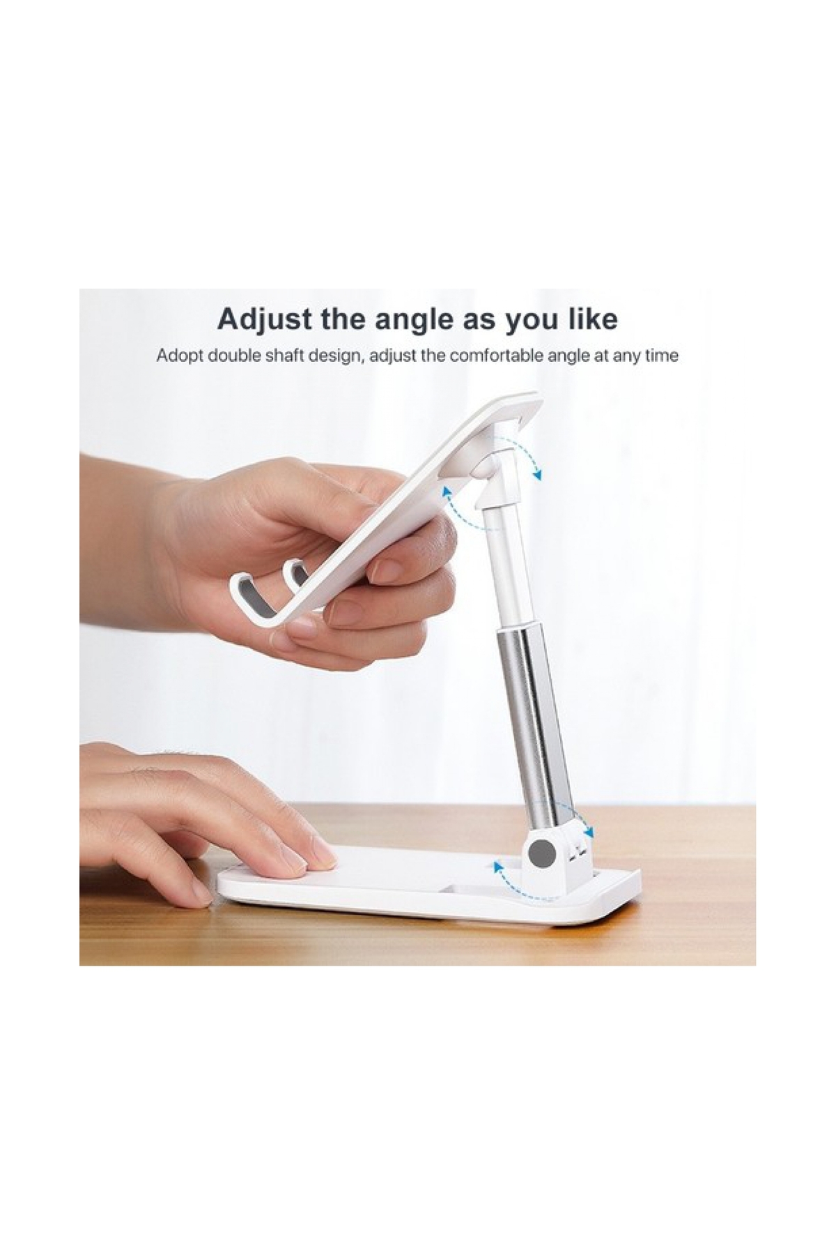 Masaüstü Foldable Telefon & Tablet Standı - Siyah 3