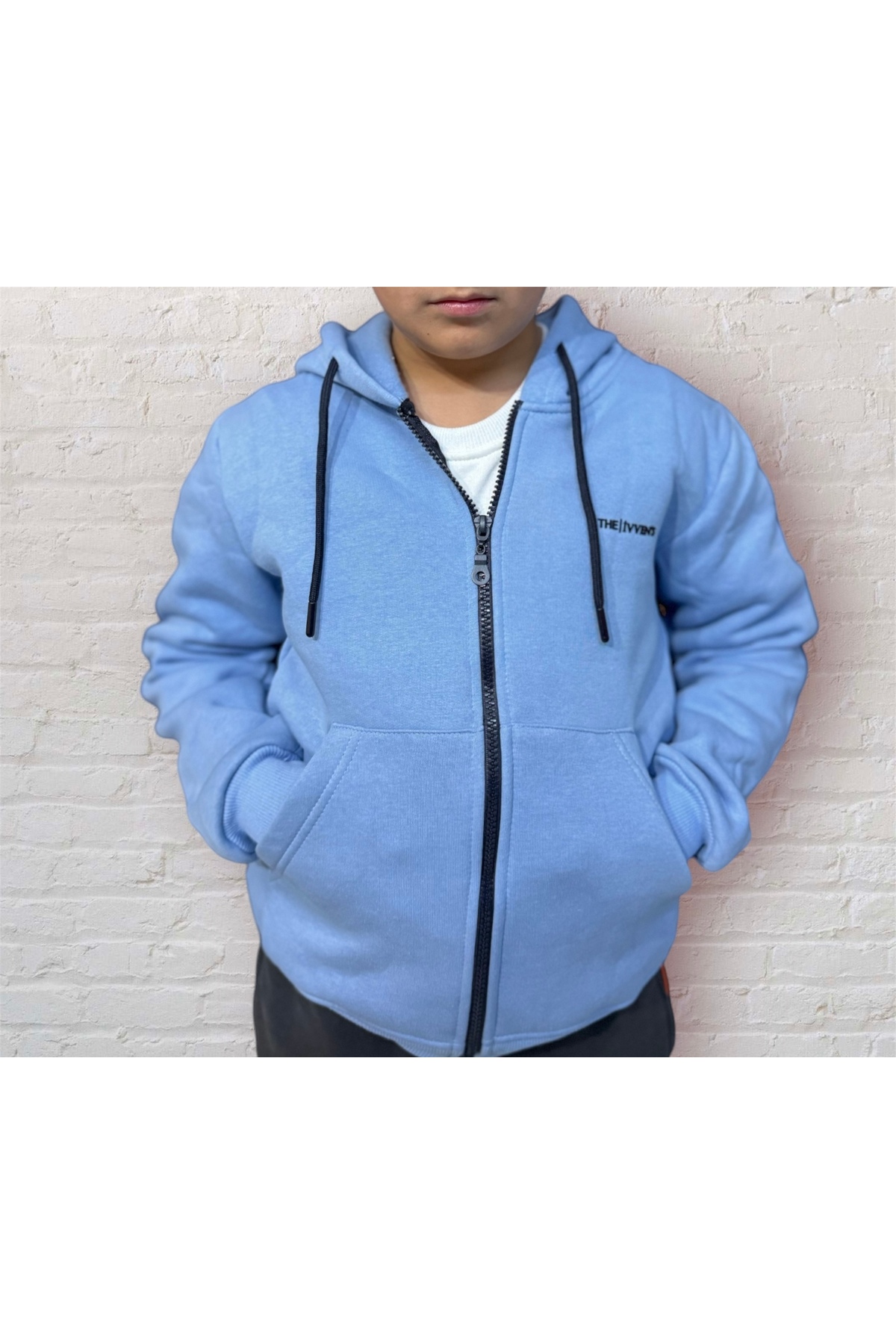 سویشرت پسرانه آبی İvven's | 1313-02 اورجینال - تصویر 2