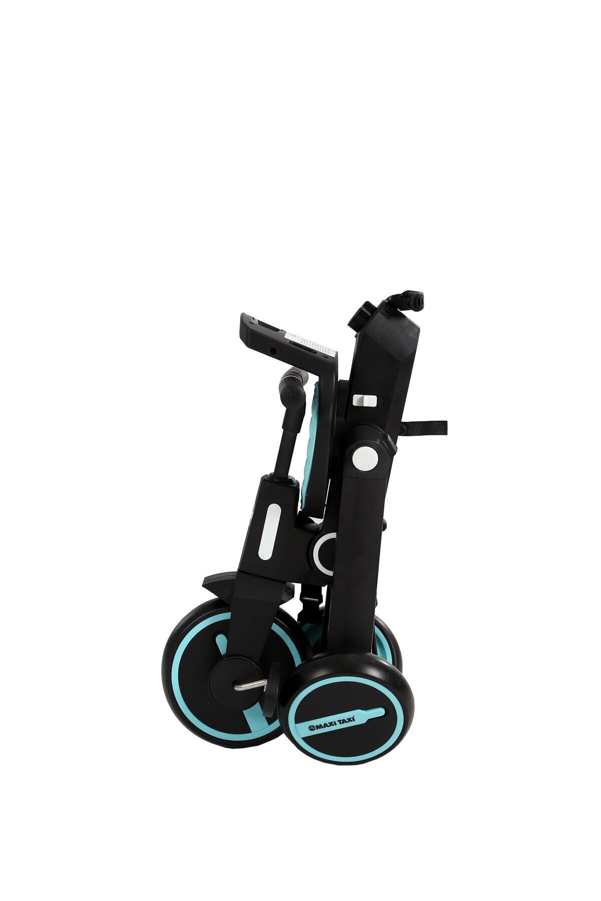 Maxi Taxi Easy Trike Ebeveyn Kontrollü Bisiklet Mavi fotoğrafı 4 (önizleme)