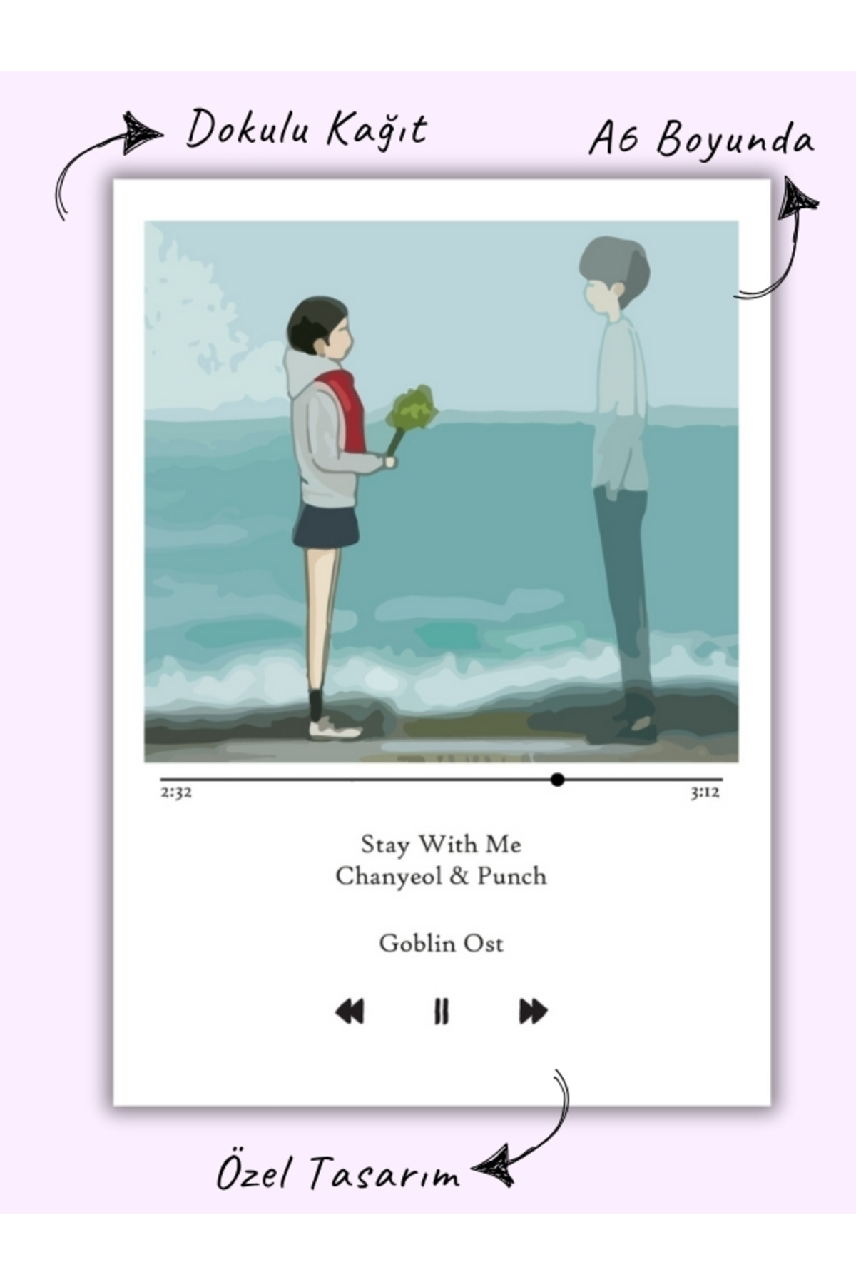 Bküp Tasarım Goblin Dekorasyon Motto Kartı Kartpostal