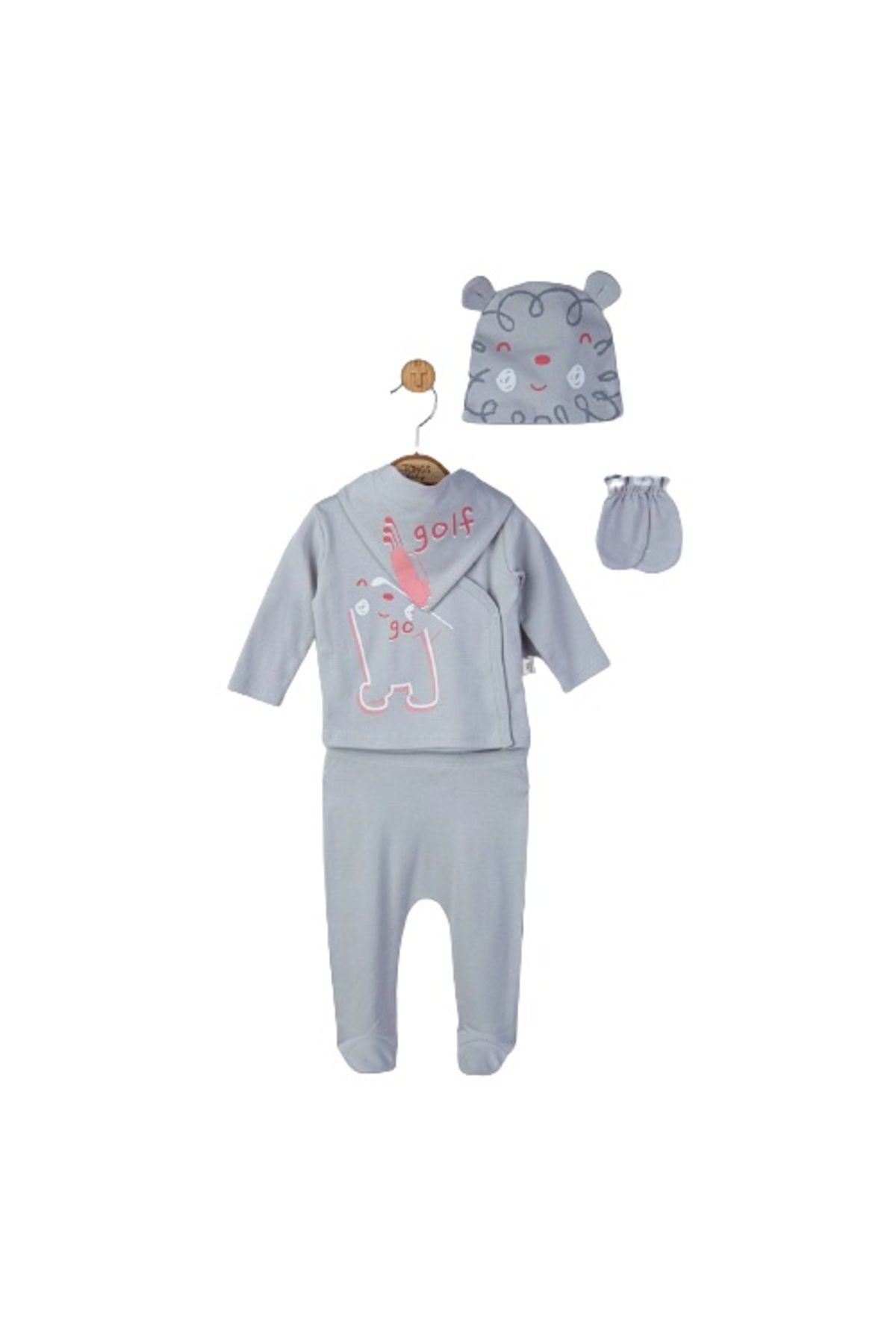 Tongs Baby ست گلف 5 4131 Gray Hospital Outlets