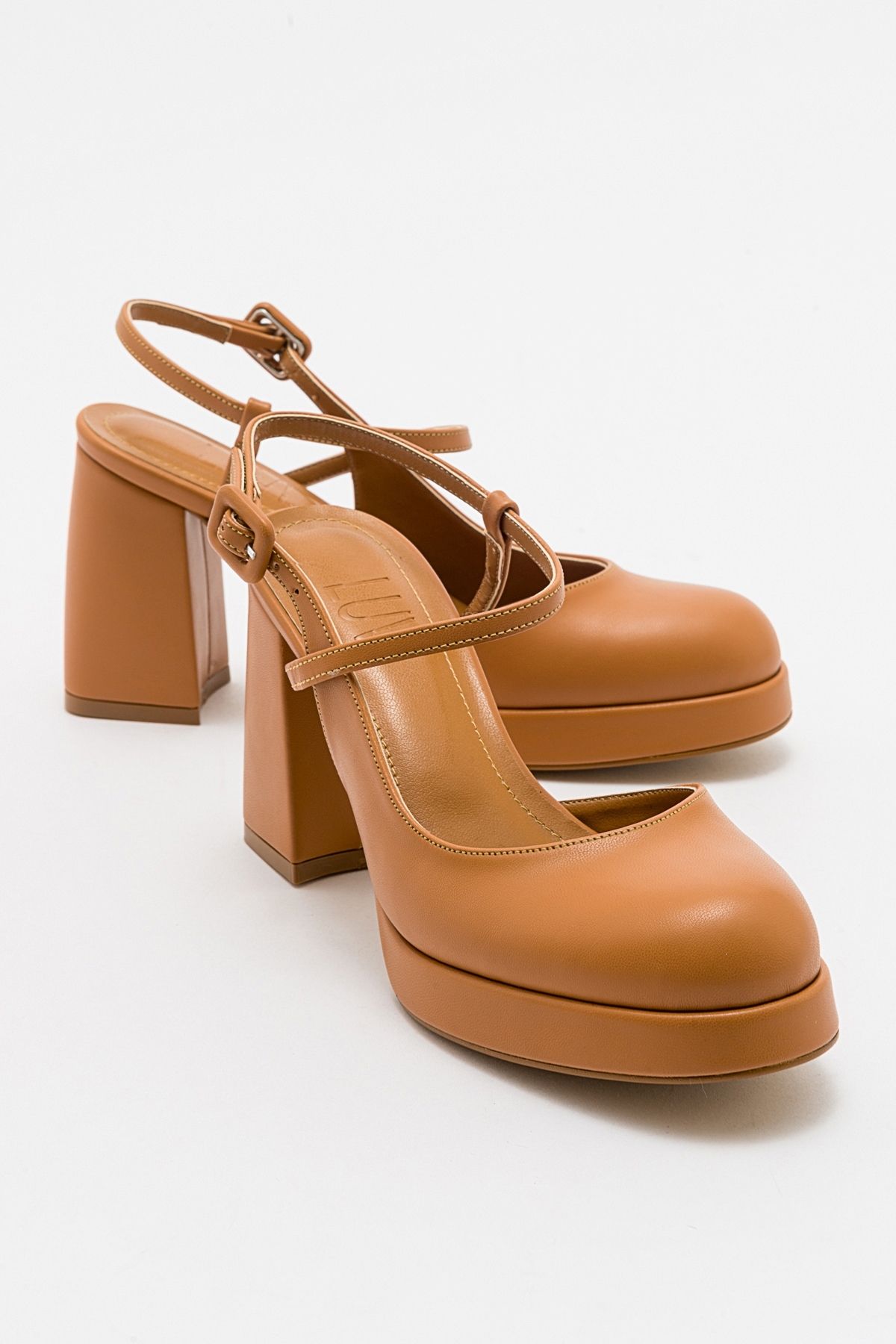 کفش پاشنه کلاسیک چند رنگ زنانه بلند لباس کیپ تابا luvishoes