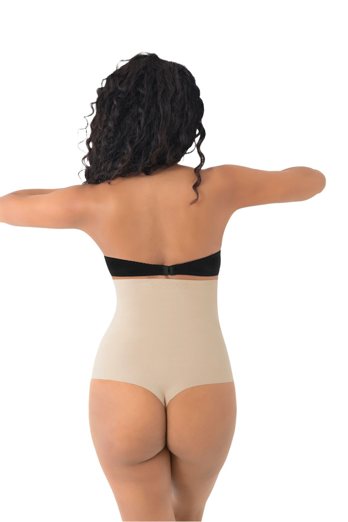 MEBA-Size 2 Slimming Non-Marking Non-Slip Laser Cut High Waist String Corset 2