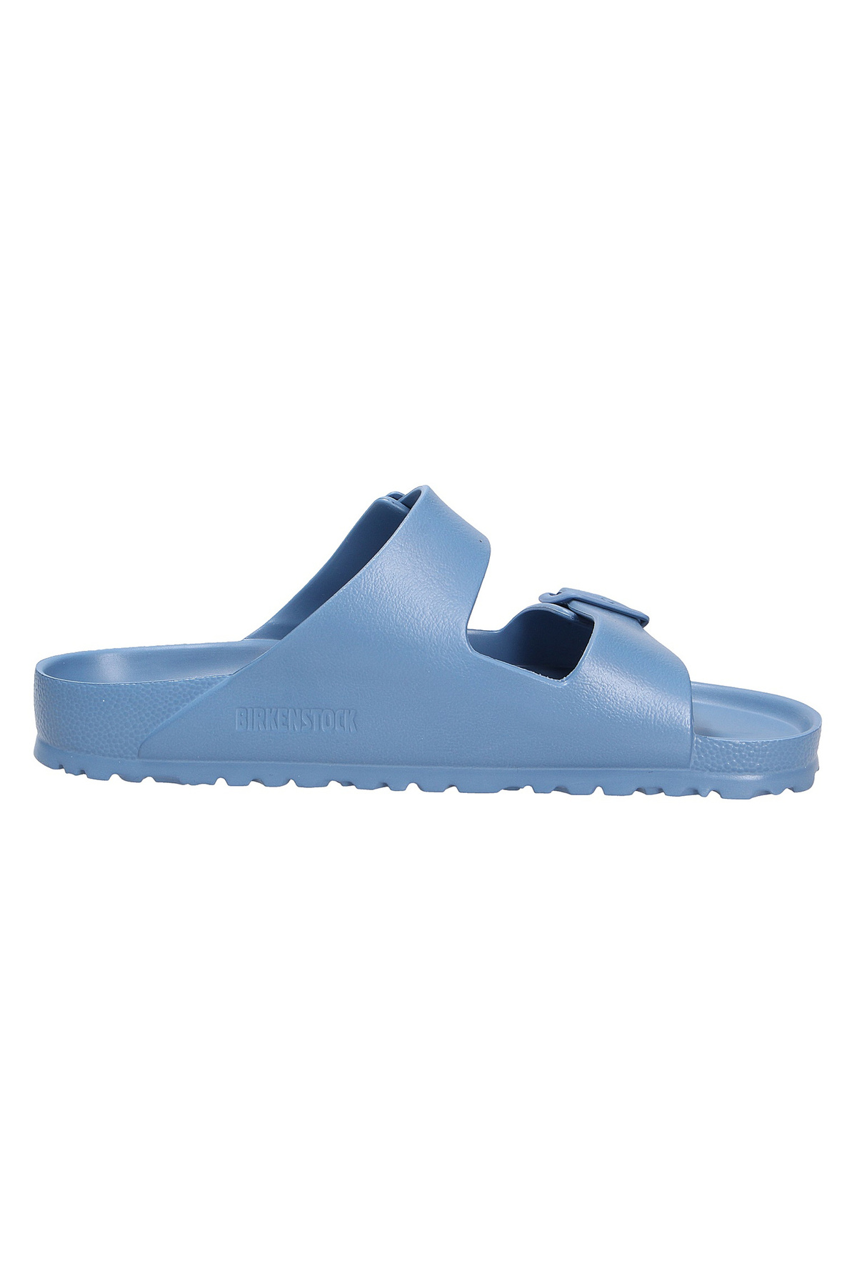 دمپایی بیرکن استاک زنانه پلی اورتان آبی  راسته      Street Style / استایل خیابانی | Birkenstock 274-80-0100 DE - تصویر 5