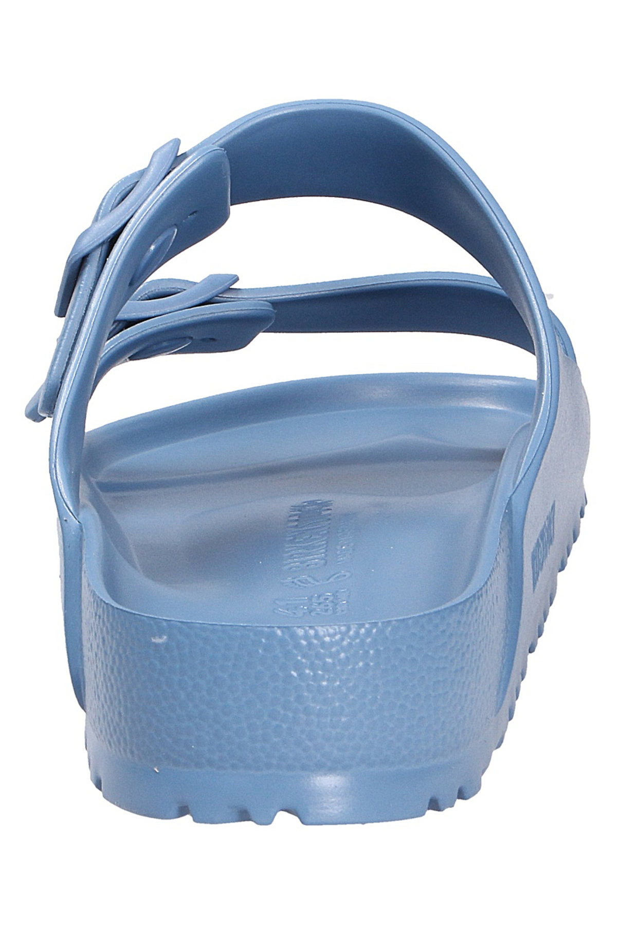 دمپایی بیرکن استاک زنانه پلی اورتان آبی  راسته      Street Style / استایل خیابانی | Birkenstock 274-80-0100 DE - تصویر 7