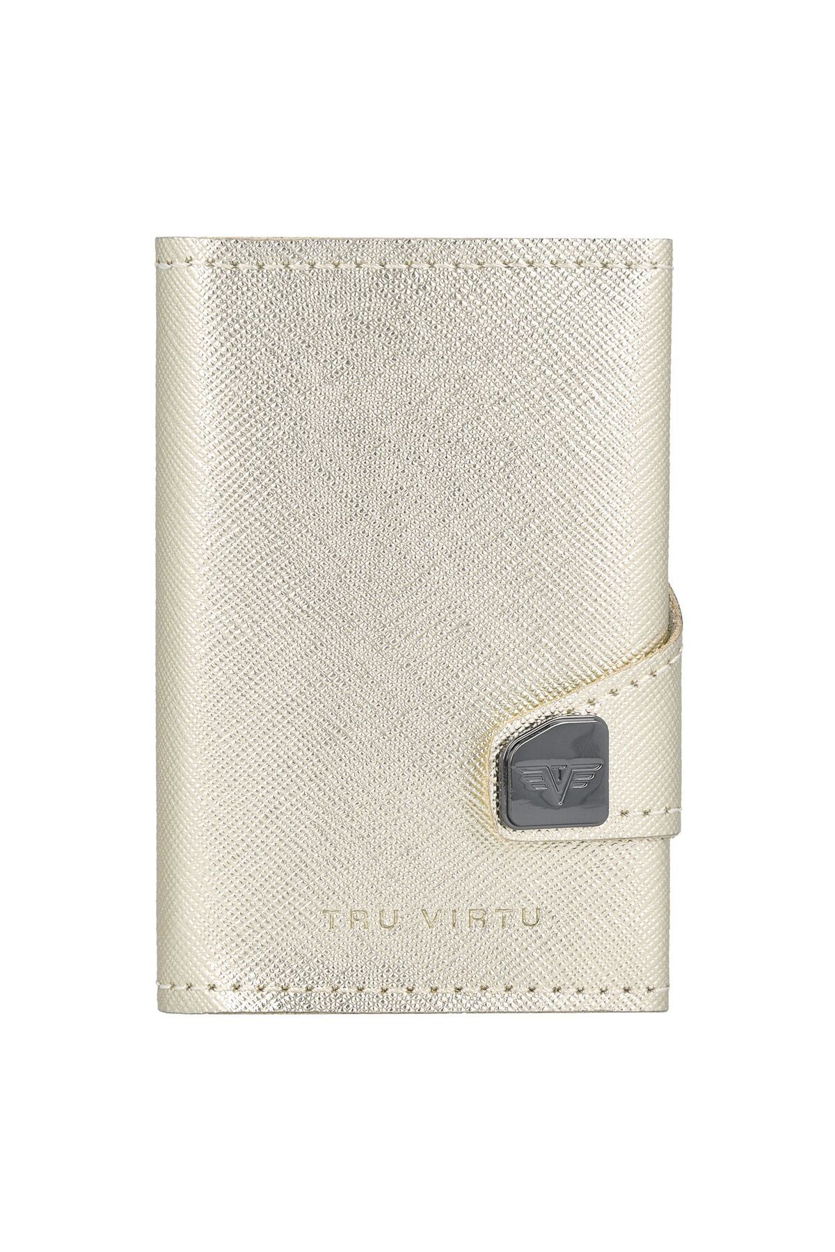 Tru Virtu-Click & Slide credit card case wallet RFID leather 6.5 cm 1
