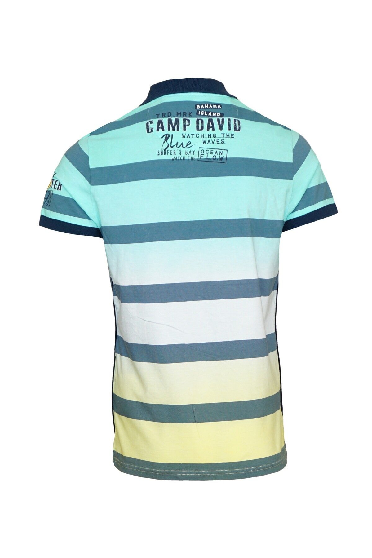 Camp David-Poloshirt Beach Life Kurzarmshirt mit Polokragen 3