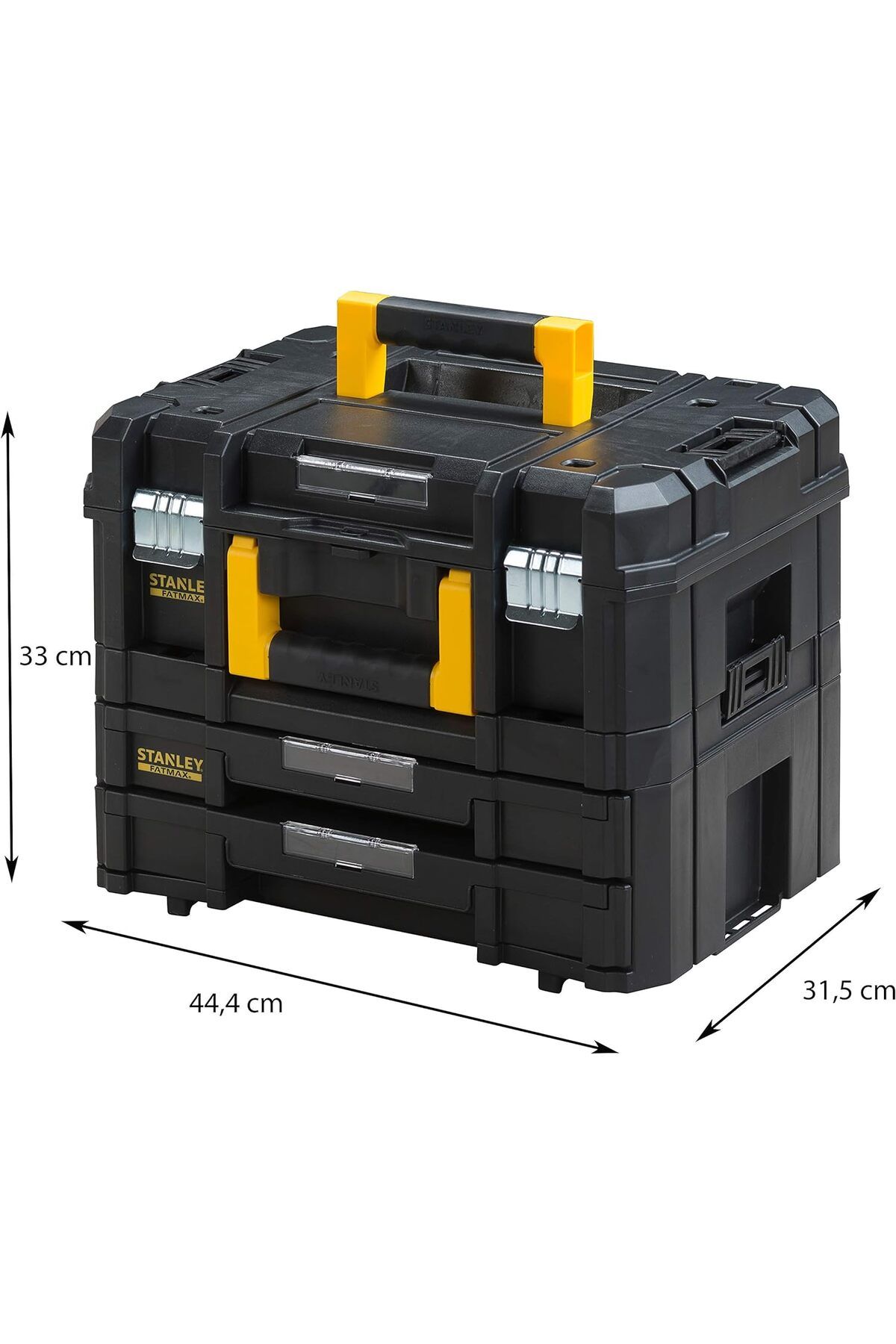 Stanley-Combo Kit Compatible With FATMAX FMST1-71981 Waterproof Tool Box And PRO-STACK Two-Drawer Chest 4