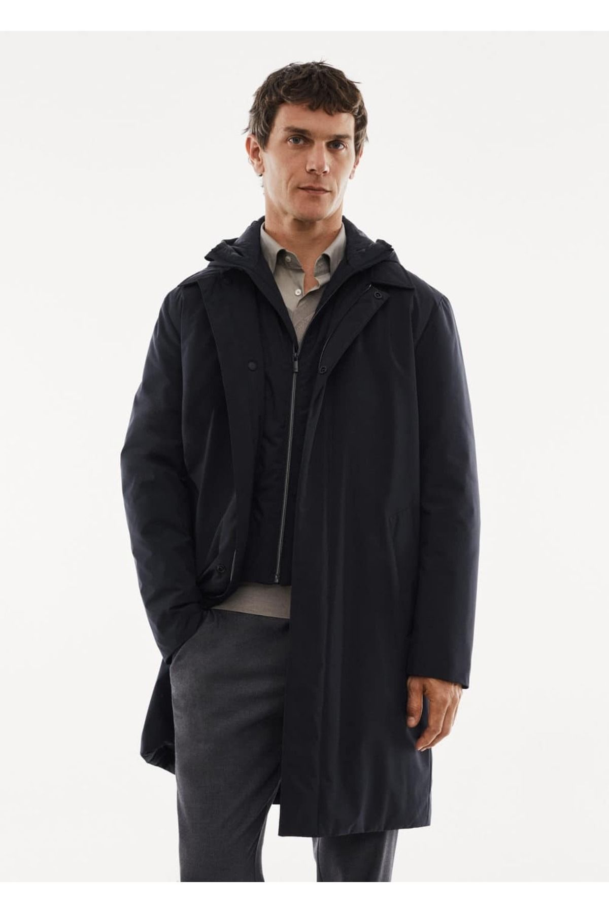 Trench mango homme clearance