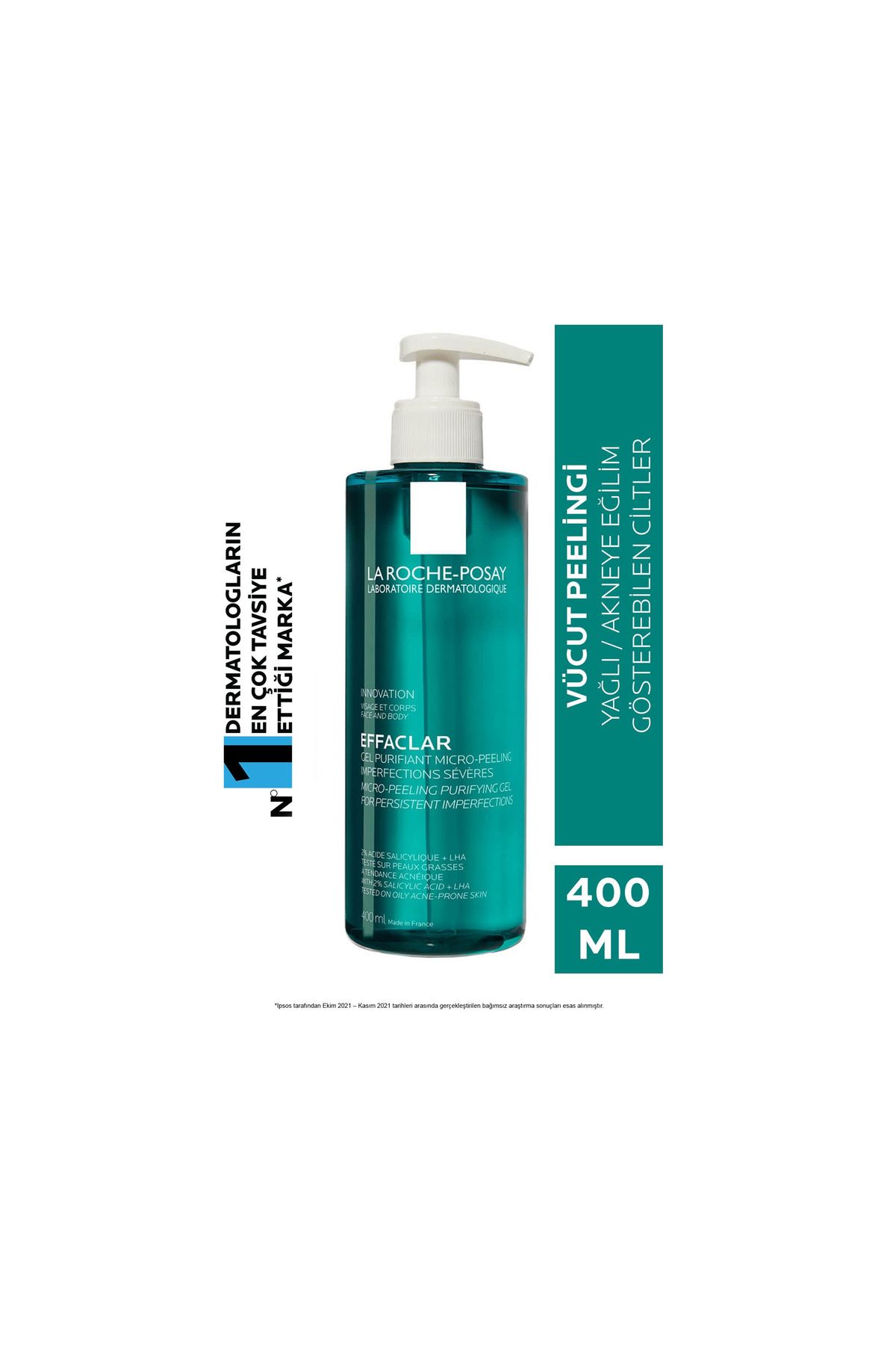 ژل میکروپیلینگ La Roche-posay Efaclar 400 میلی لیتر La Roche Posay