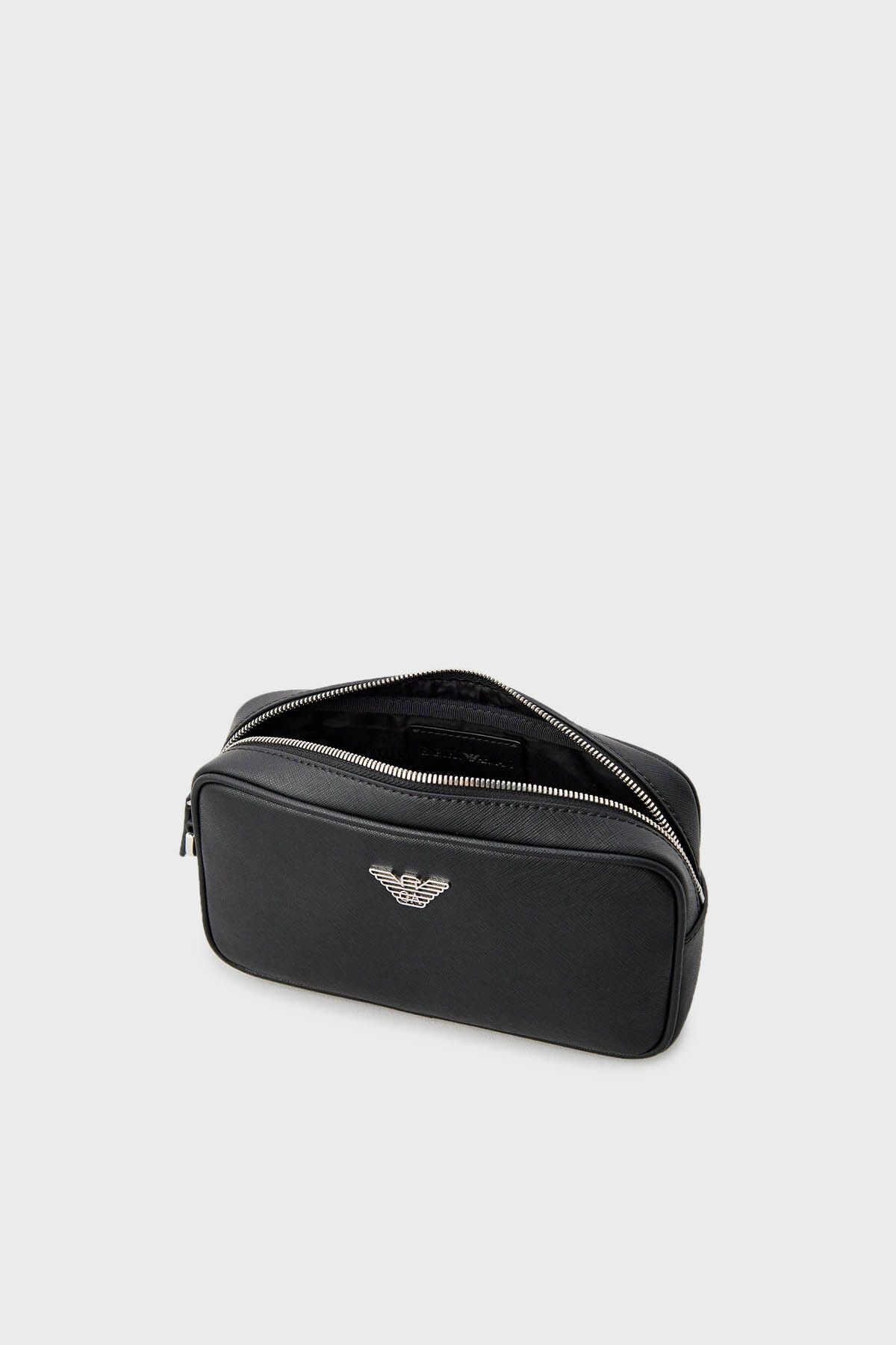 کیف دستی مردانه تراشیدن زیپ با آرم تراش Y4R356 Y138E 81072 Emporio Armani