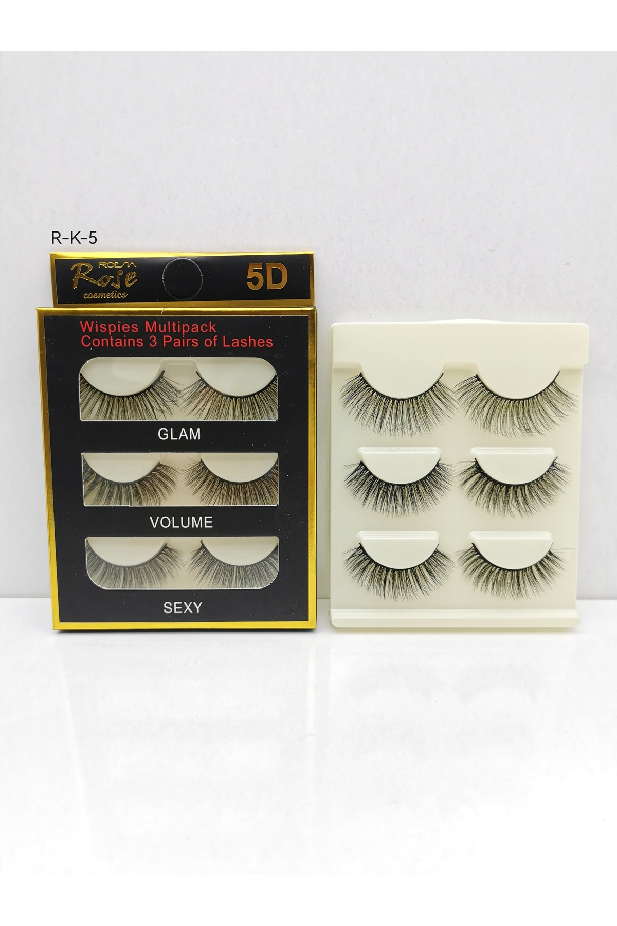 مژه مصنوعی   Roesıa Rose Cosmetics | R-K-5 اورجینال - تصویر 2