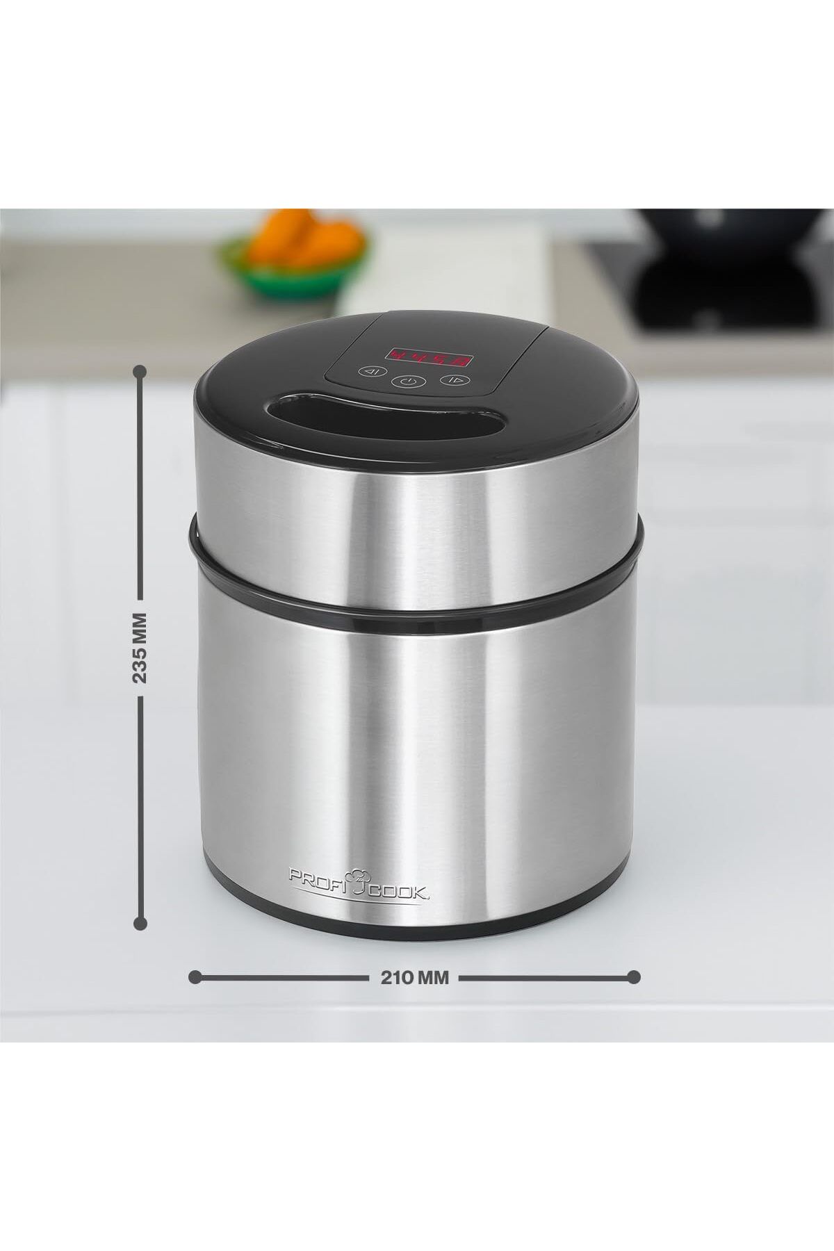 ProfiCook PC ICM 1140 Home Machine That Can Make Ice Cream Yogurt and Sherbet in 20 Minutes up to 1800 ml Trendyol