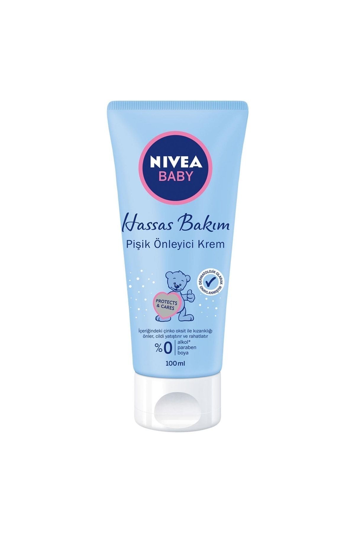 NIVEA Baby Pişik Önleyici Krem 100ml, Hassas Bebek Cilt, Bebek Bakımı,Alkolsüz, Parabensiz fotoğrafı 2 (önizleme)