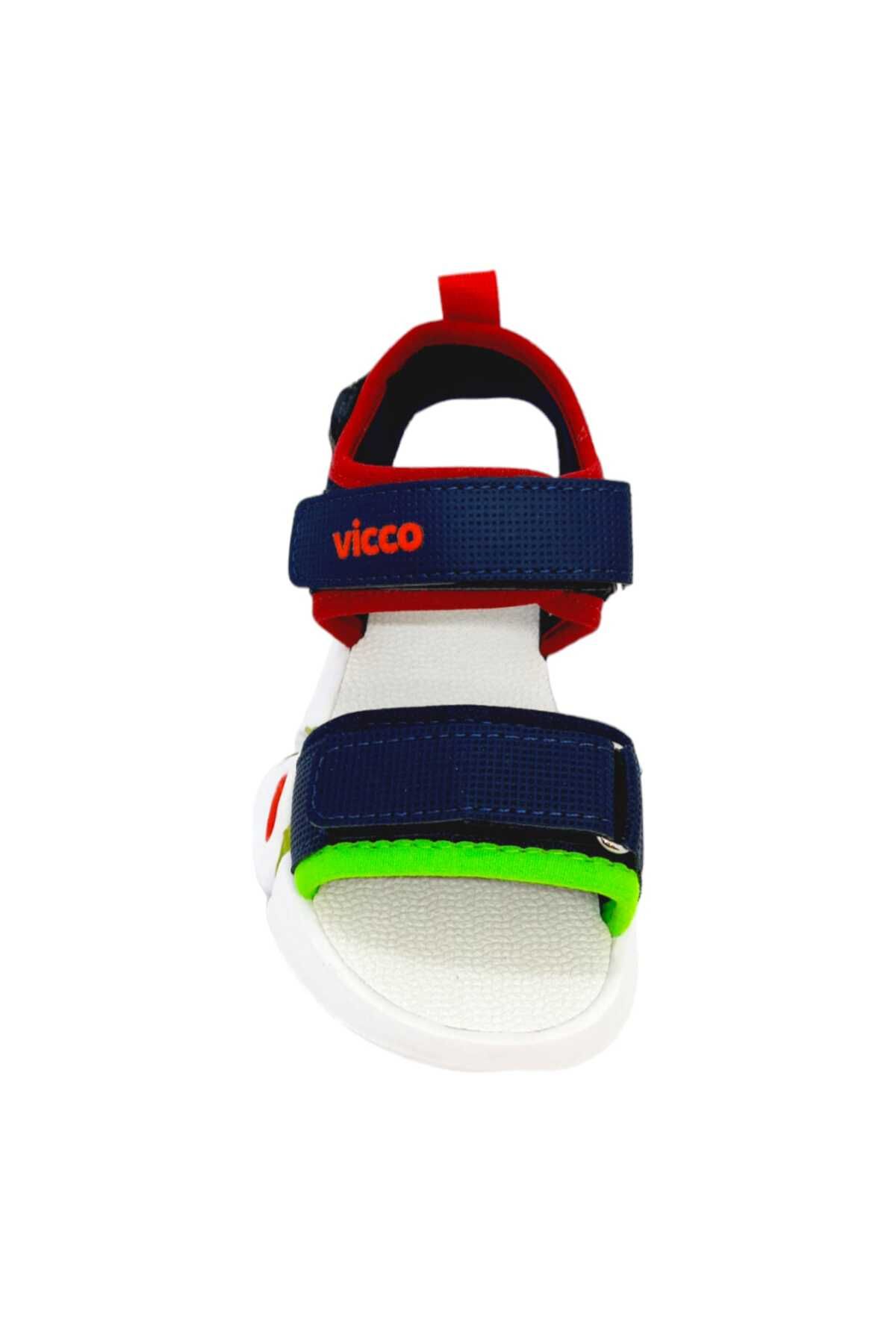 صندل ورزشی آبی دخترانه و پسرانه بچگانه ان Jax اورجینال Vicco
