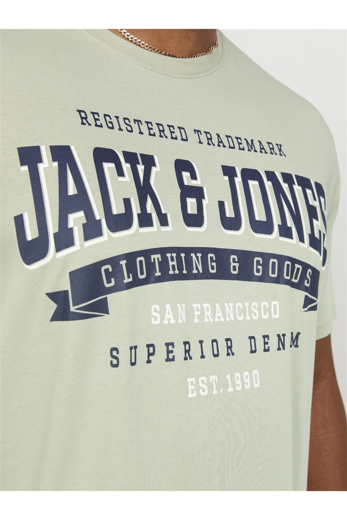تیشرت مردانه سبز جک اند جونز | TYCL7LZWVN170819139887083 اورجینال - تصویر 5