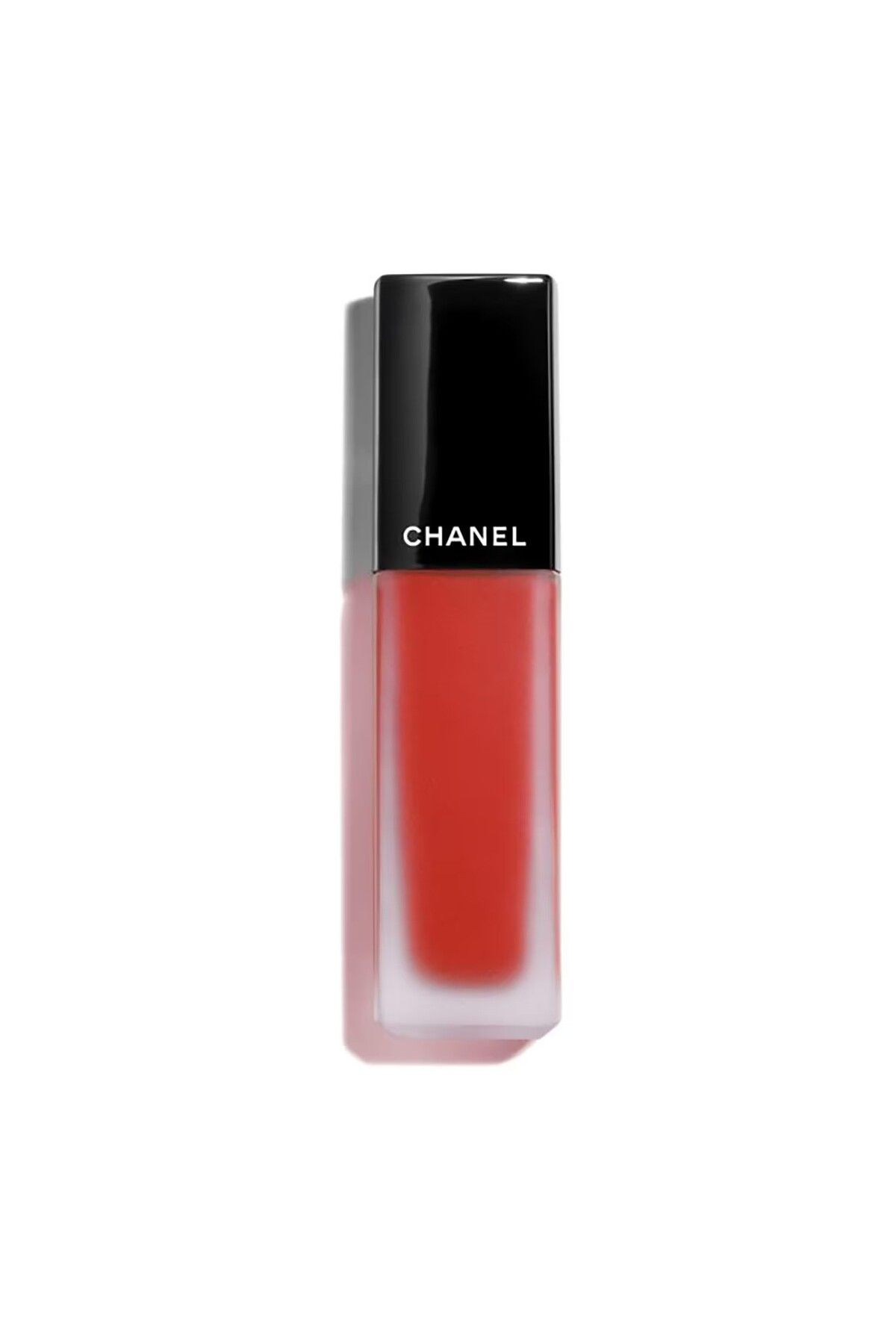 Chanel رژ لب ROUGE ALLURE INK مات و مخملی 8 ساعته و رنگدانه شدید رنگ قرمز روشن