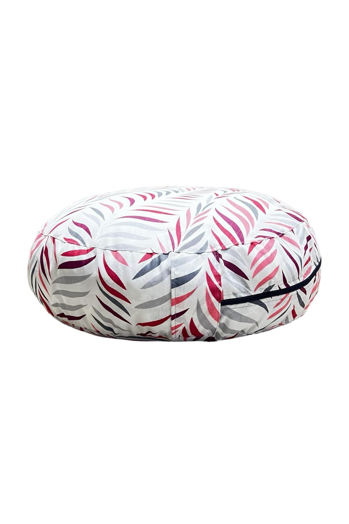 REMEGE-Meditation Cushion - Round Meditation Cushion - Cotton Yoga Mat 4