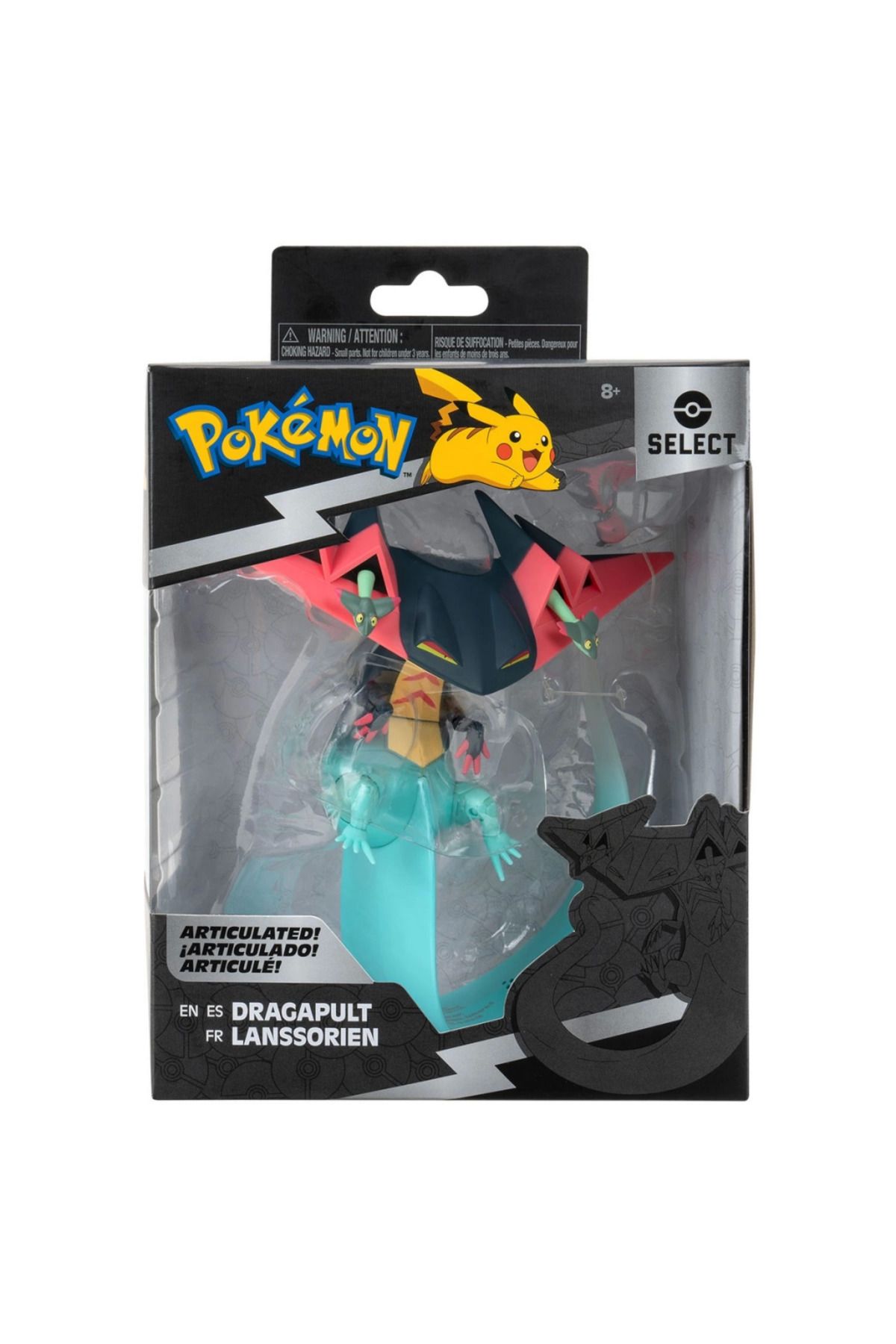 TWOX-Pokemon Select Series Jointed Dragapult Figure 16 cm 4
