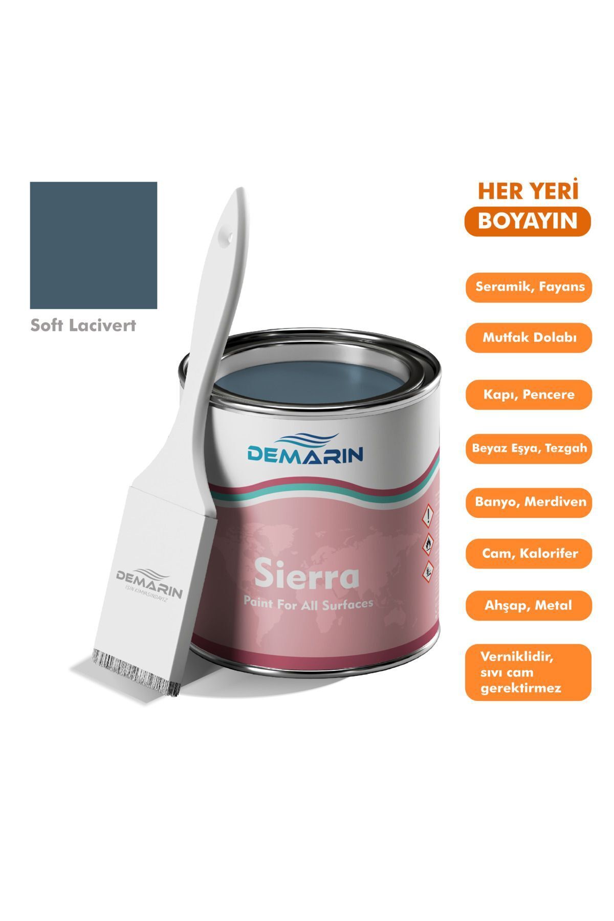 Painting Everything Sierra One Component Tiles, Countertops, Ceramics, Furniture, Floor Paint 1 Kg